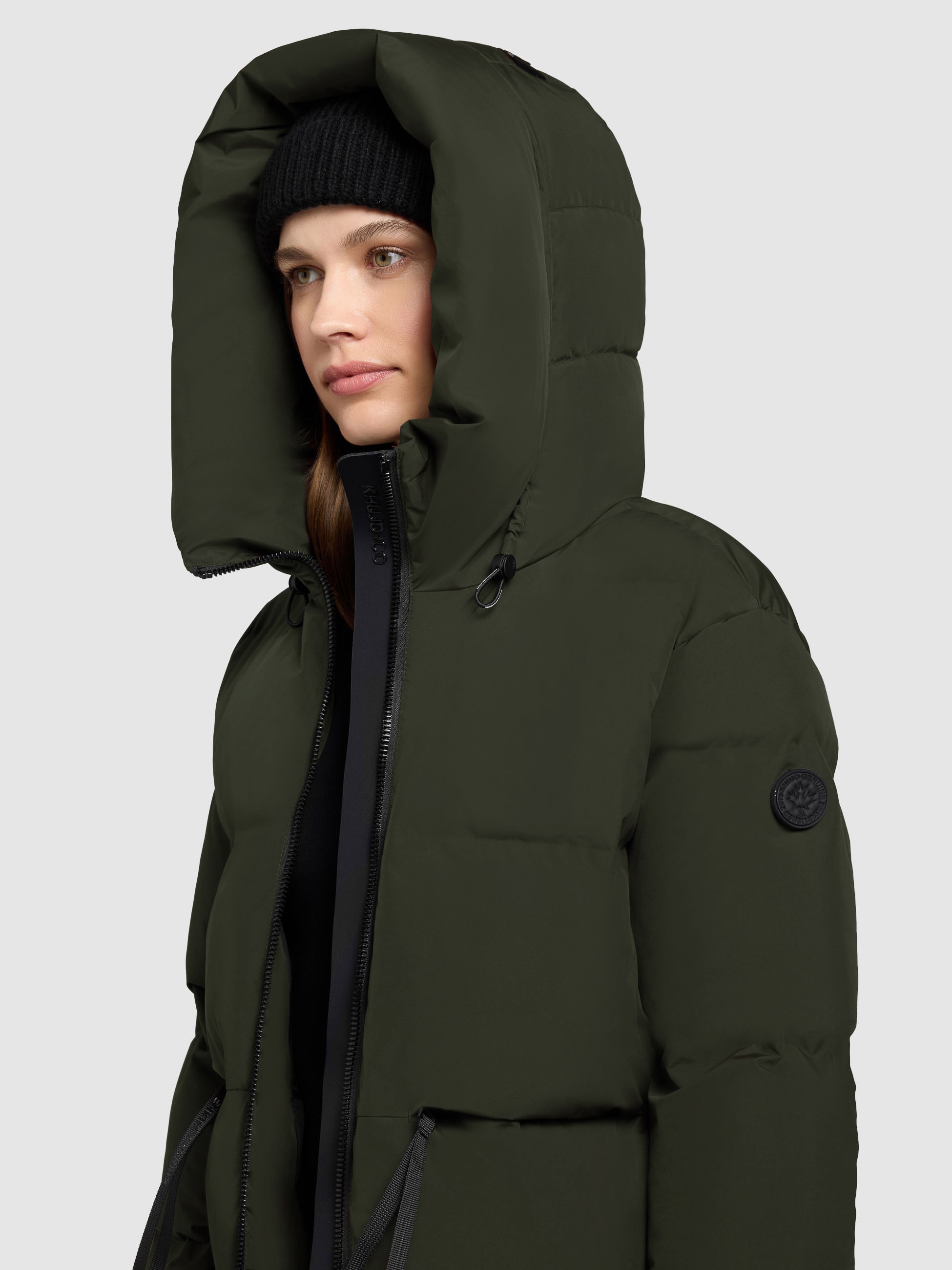 khujo Steppjacke »ELLIS«, mit Kapuze
