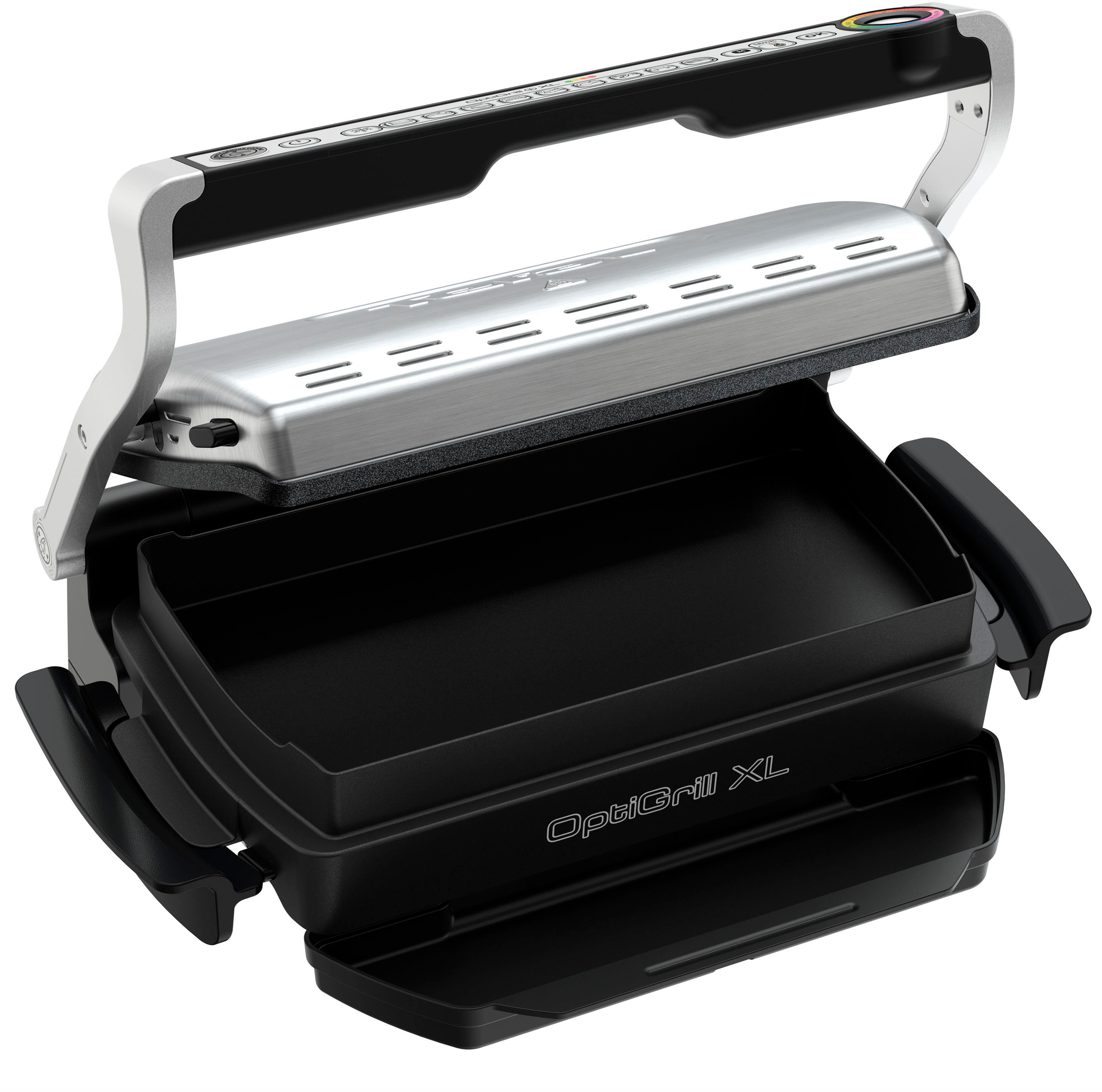 Thumbnail - Tefal Kontaktgrill "GC724D OptiGrill+ XL", 2000 W, Backschale, 9 voreingestellte Programme, 4 Temperaturlevel
