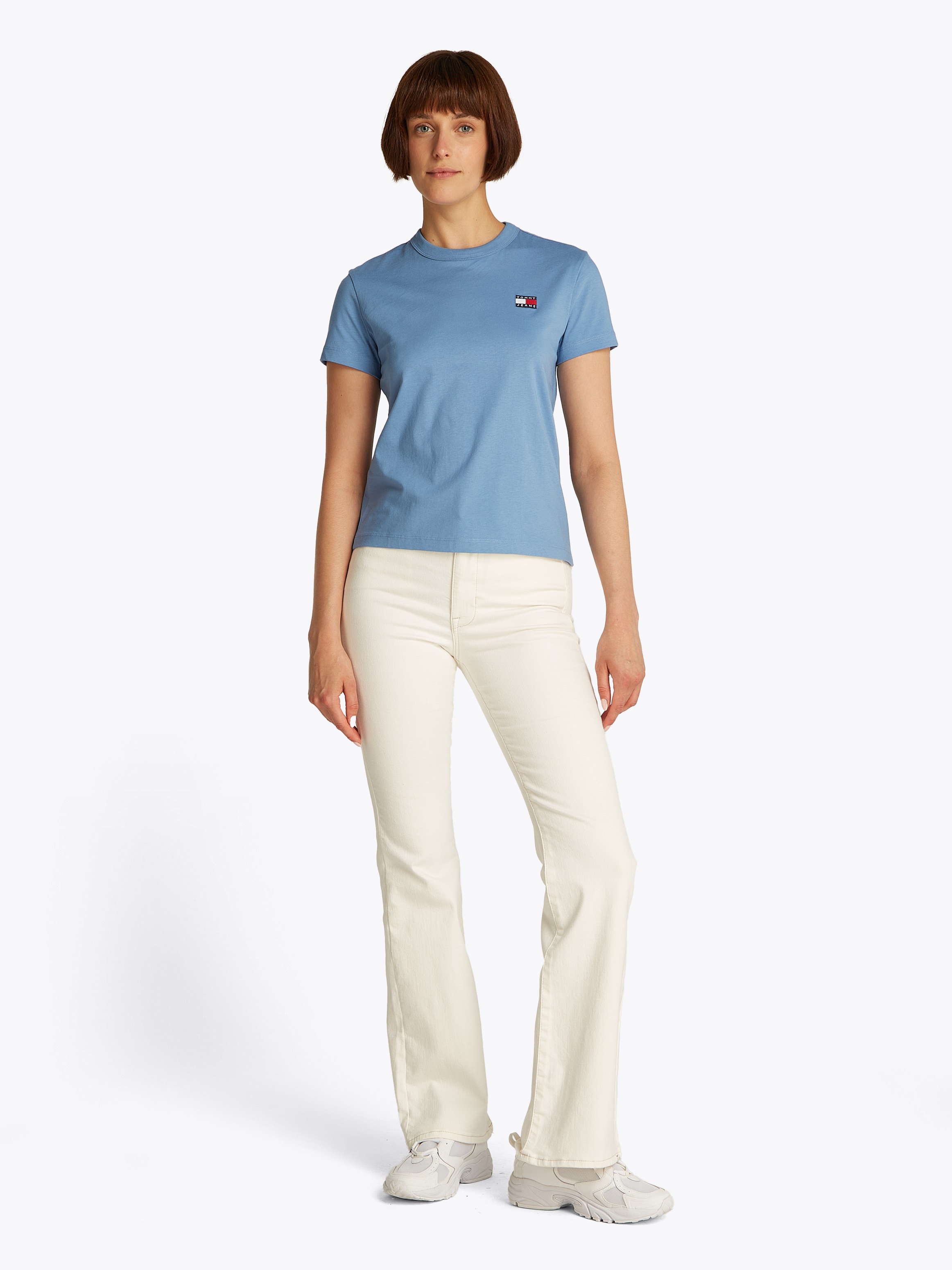 Tommy Jeans T-Shirt »TJW REG BADGE TEE«, mit Logo-Badge