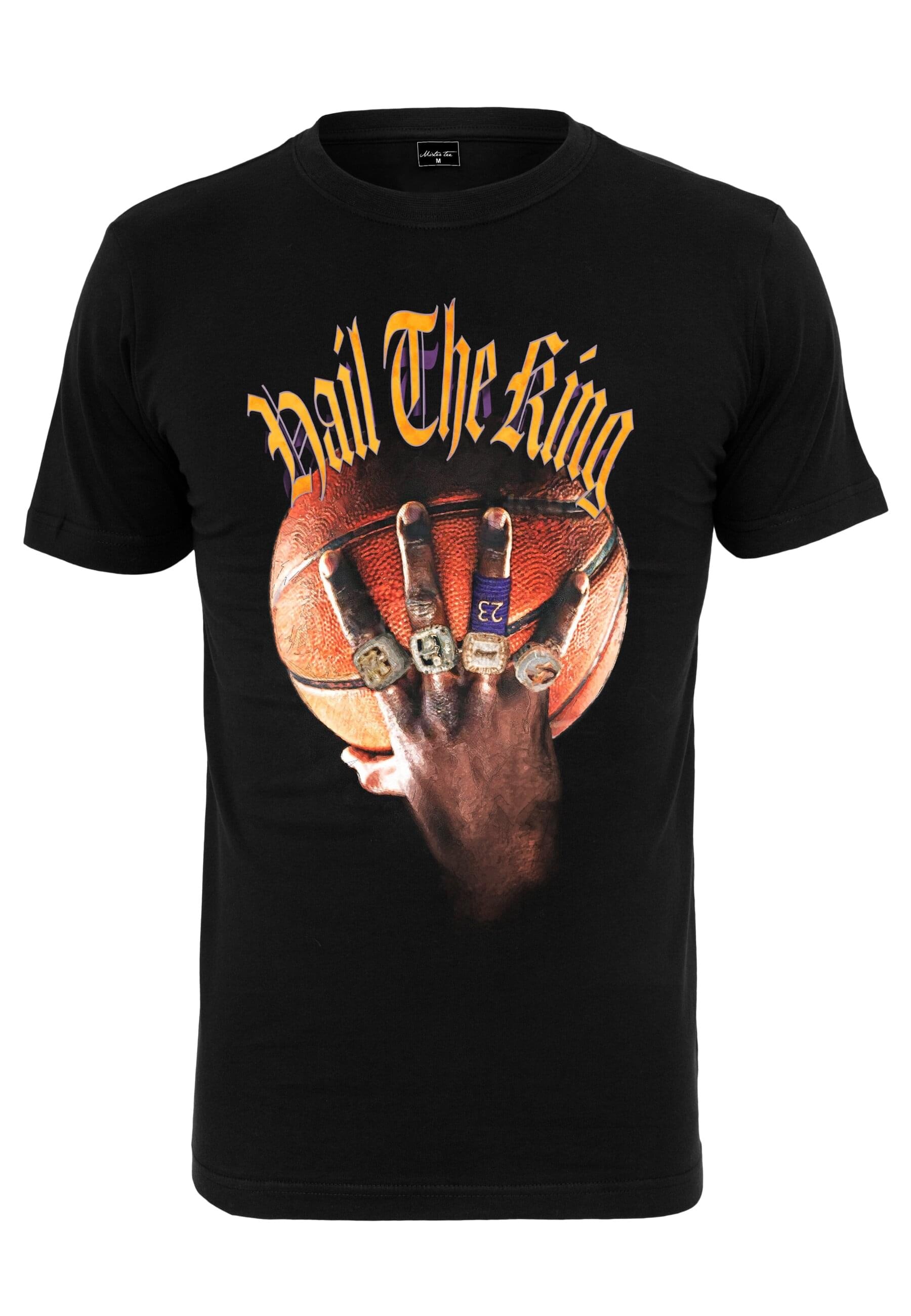 MisterTee Kurzarmshirt "MisterTee Herren Hail the King Tee" günstig online kaufen