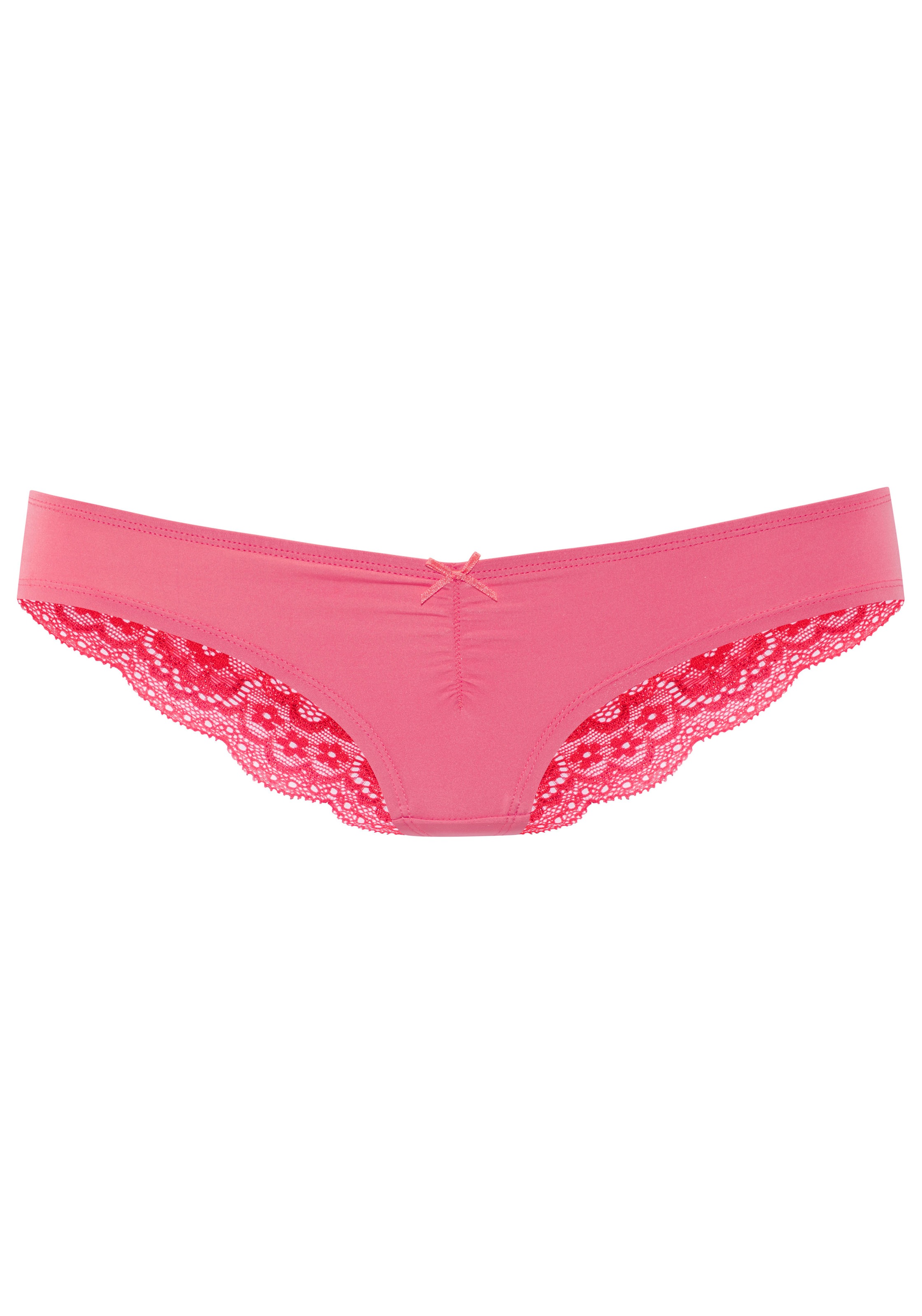LASCANA Brasilslip, mit schöner Spitze hinten günstig online kaufen