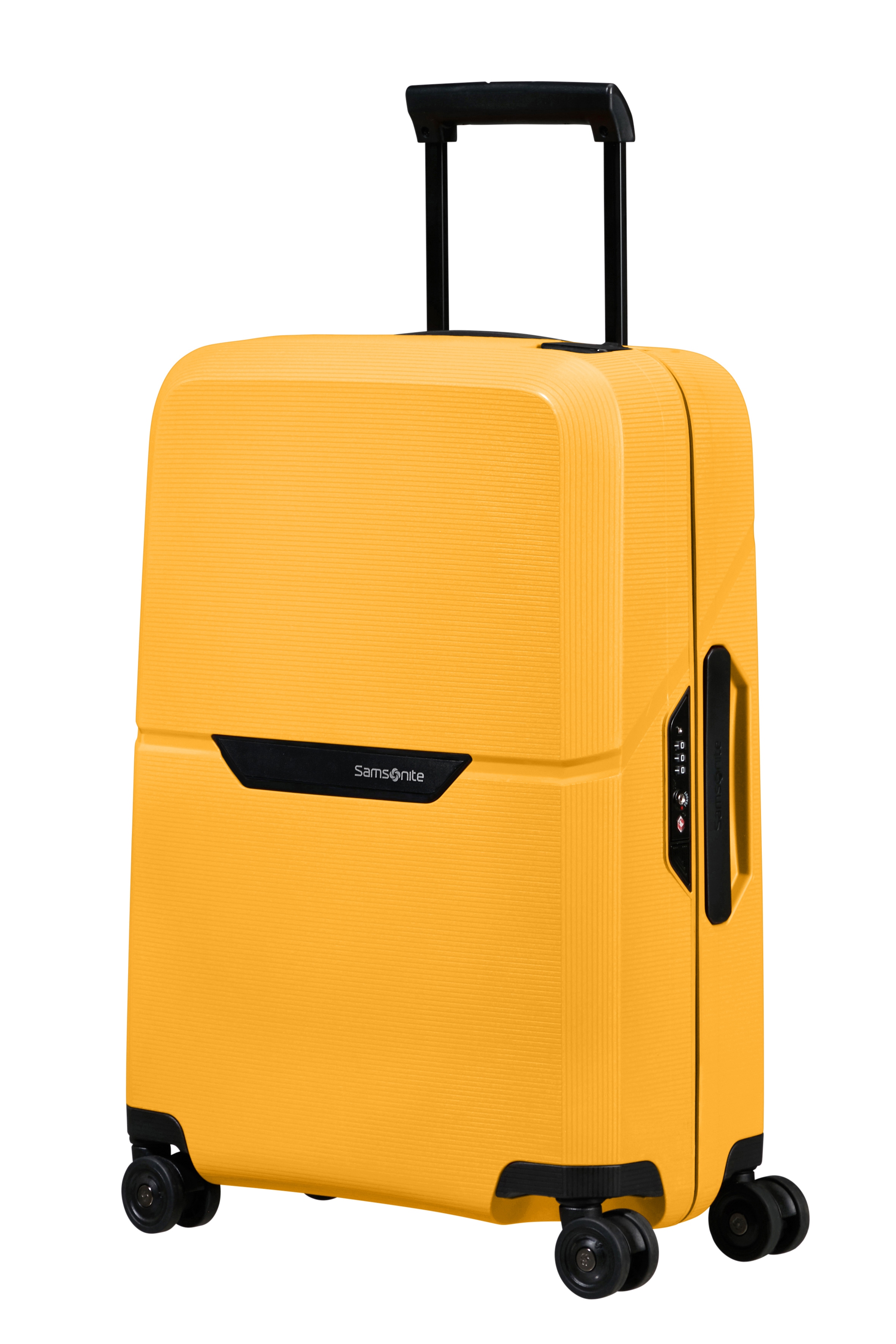 Samsonite Hartschalen-Trolley "MAGNUM, verschiedene Größen und Farben" 38 l 4 Rollen mit arretierbarem und versenkbarem Druckknopf-Trolleysystem