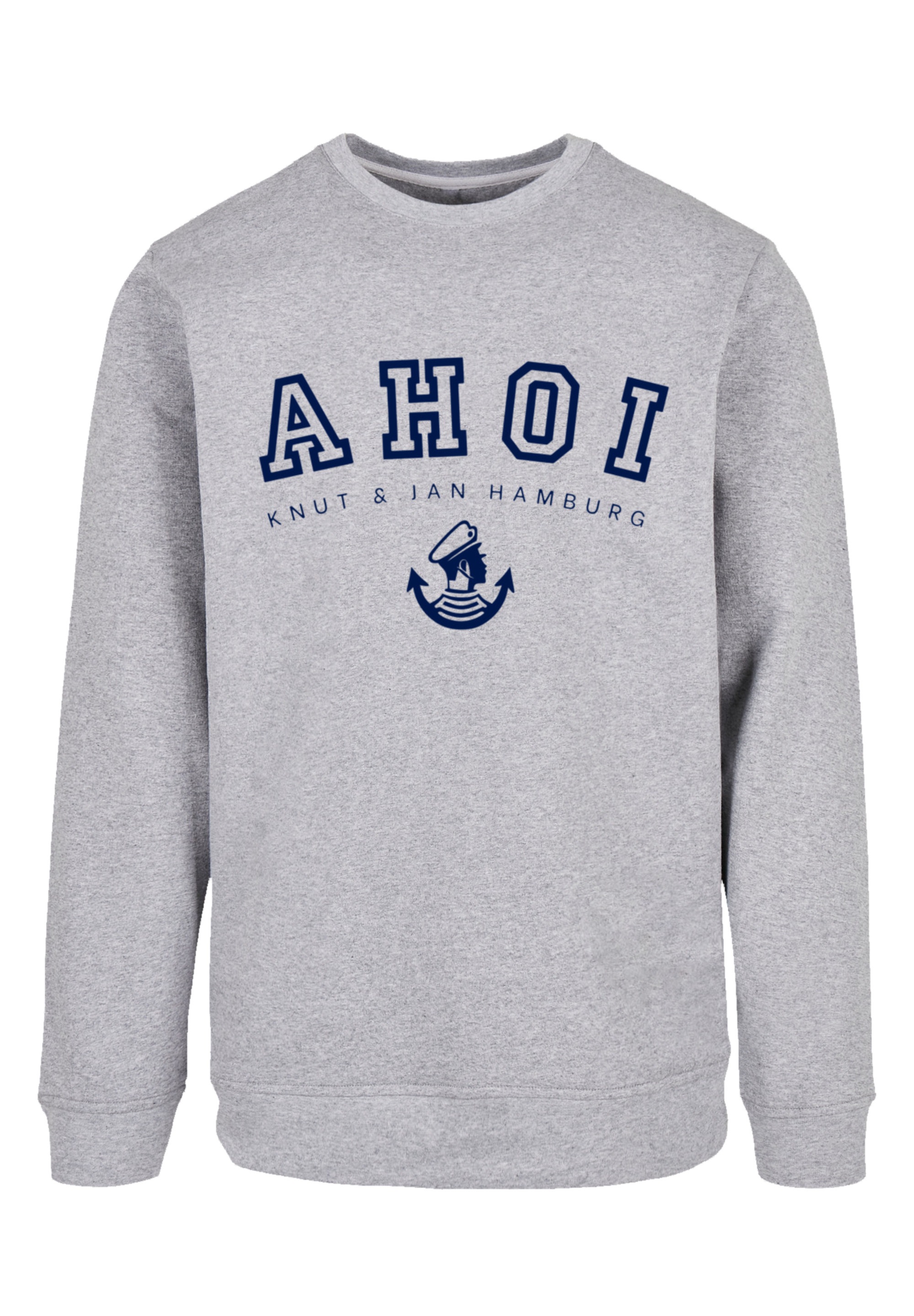 F4NT4STIC Kapuzenpullover »Herren Sweatshirt Ahoi Knut & Jan Hamburg«, Print