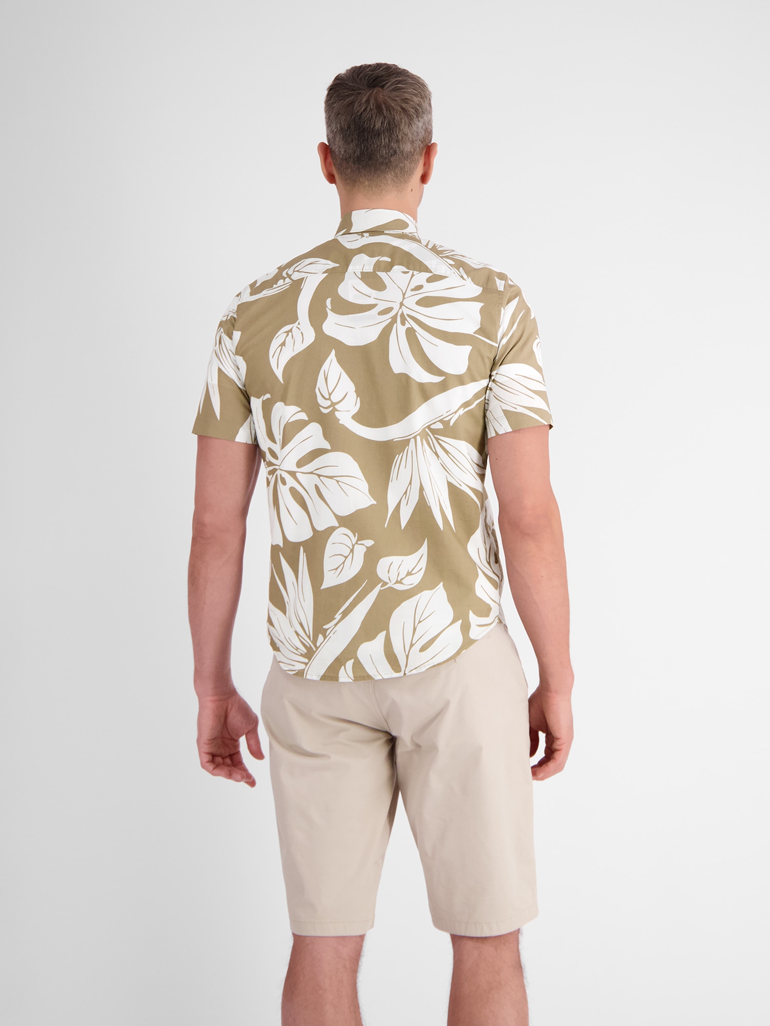 LERROS Kurzarmhemd »LERROS Kurzarmhemd im Hawaiian-Style«