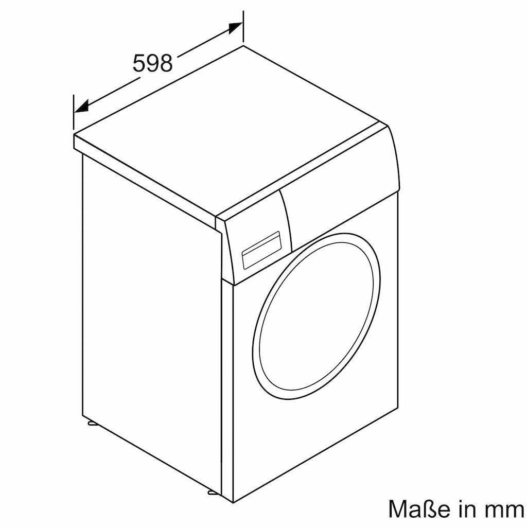 BOSCH Waschmaschine »WAN282A3«, Serie 4, WAN282A3, 7 kg, 1400 U/min