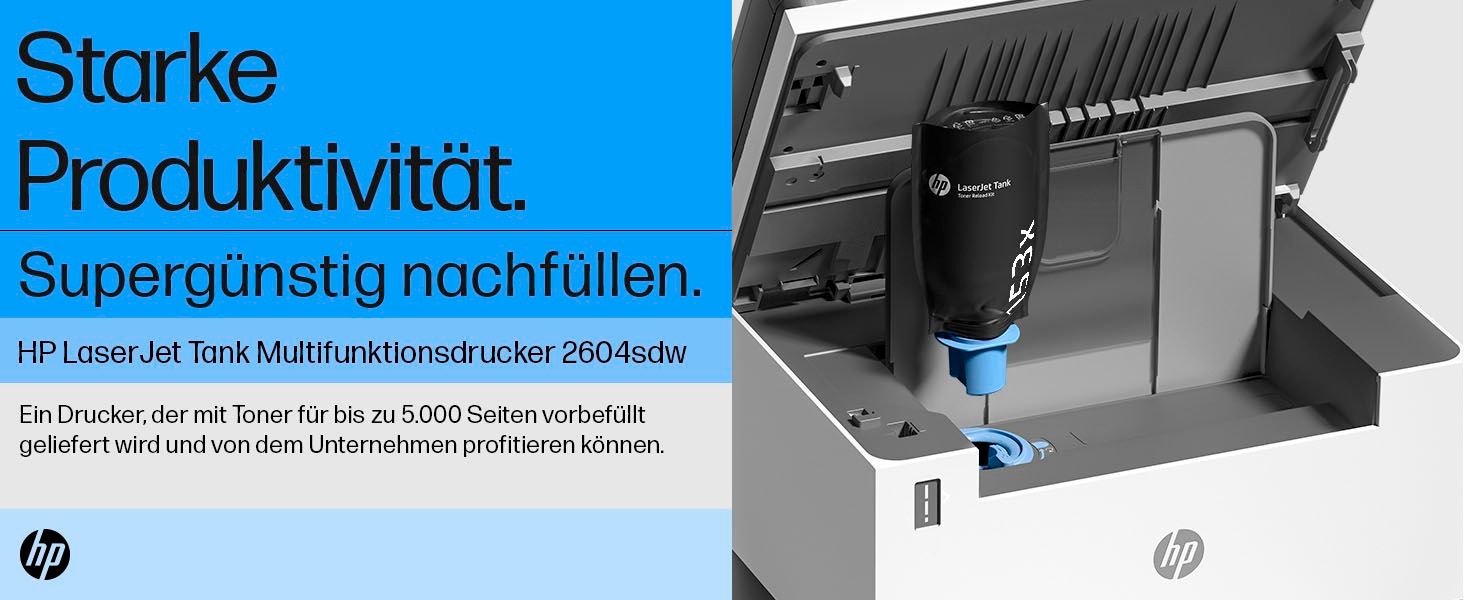 HP Laserdrucker »LaserJet Tank MFP 2604SDW Printer«