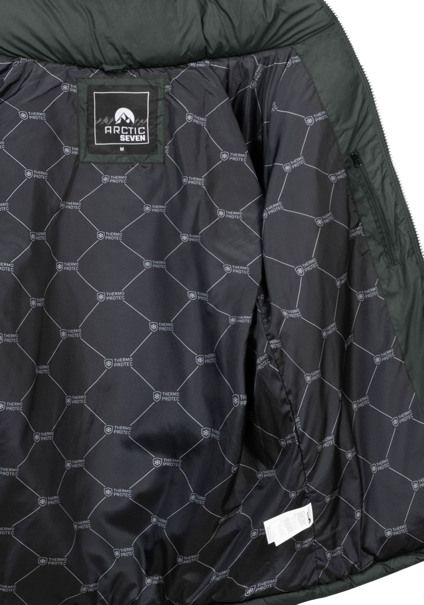 Arctic Seven Winterjacke »ASYetii«, mit hochwertigem Steppdesign