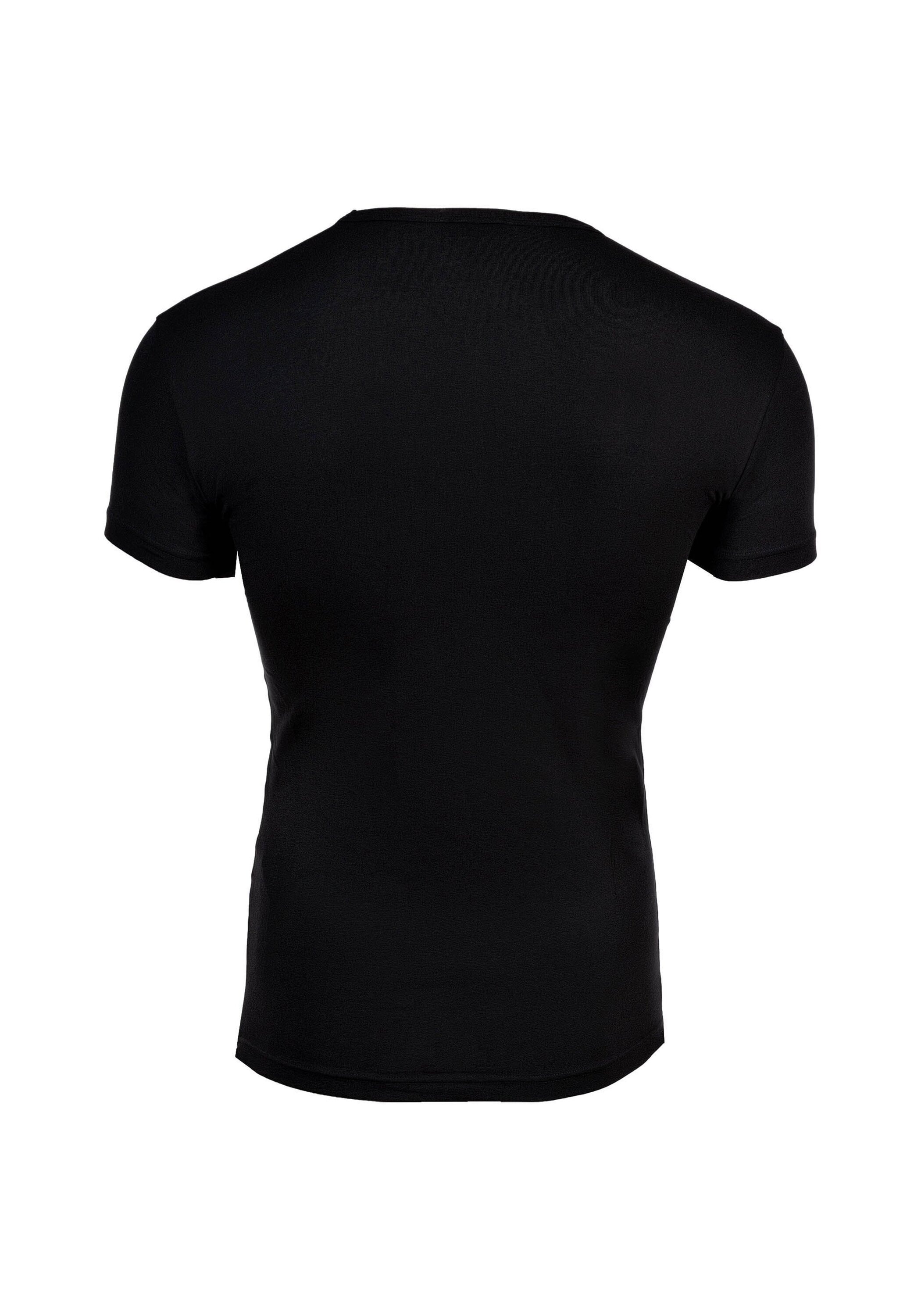 Emporio Armani T-Shirt »T-Shirt BOLD MONOGRAM 2er Pack« 2
