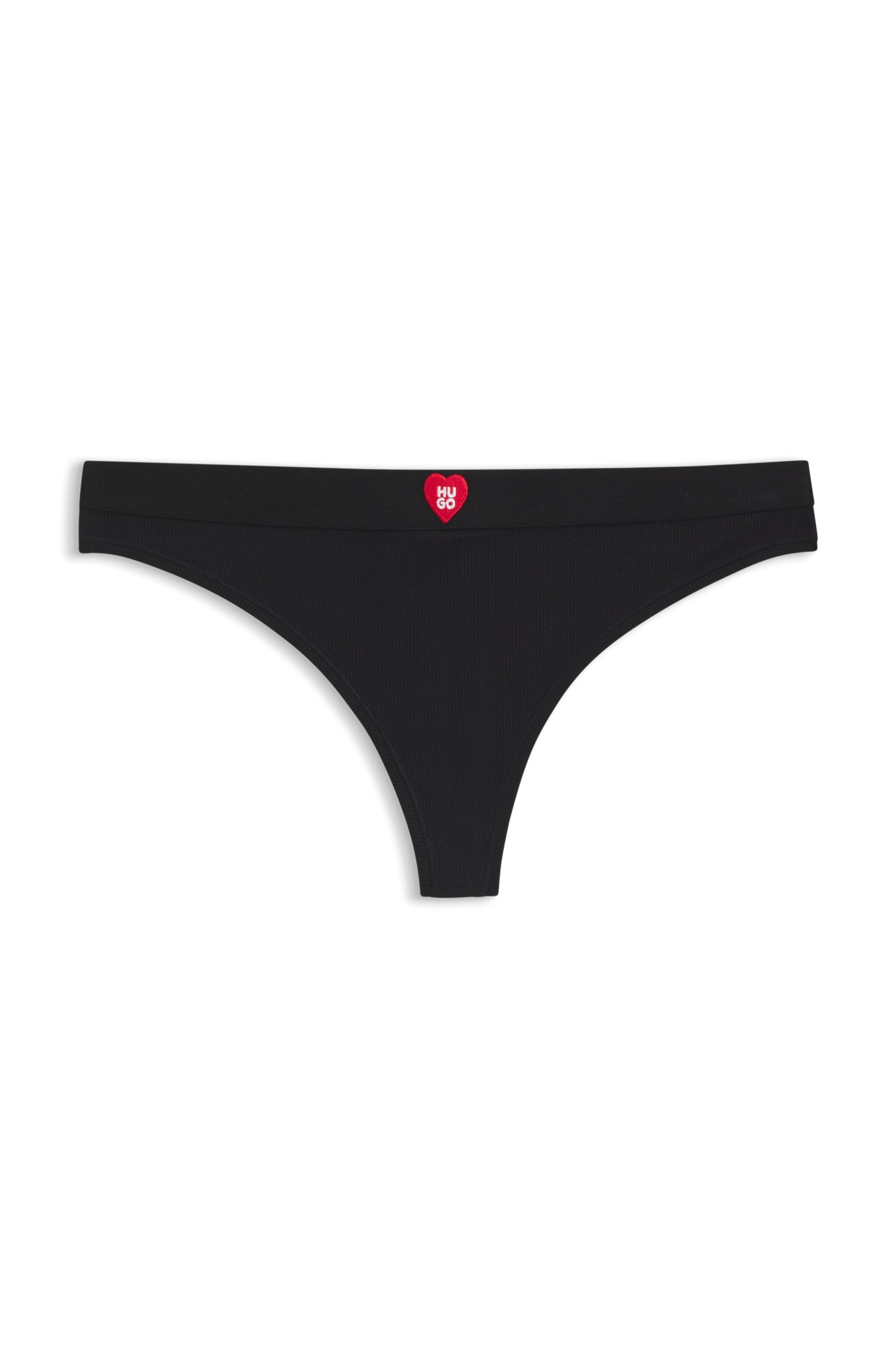 HUGO Underwear String »HUGO HEART« mit Herz-Logo und niedrigem Bund