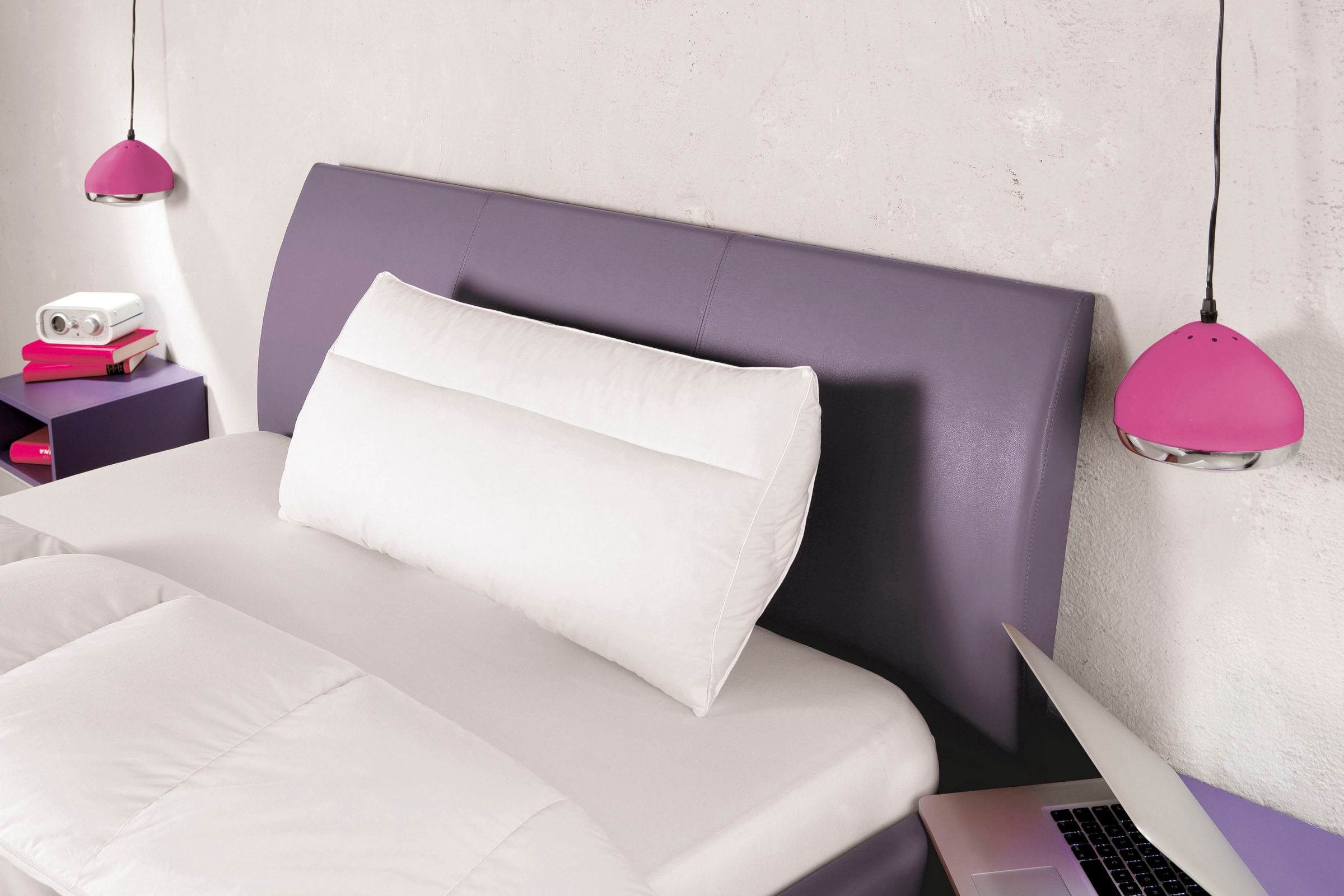 Haeussling Federkissen "BodyPerfect ModernLine" Füllung: 70Federn30Daunen 1 günstig online kaufen