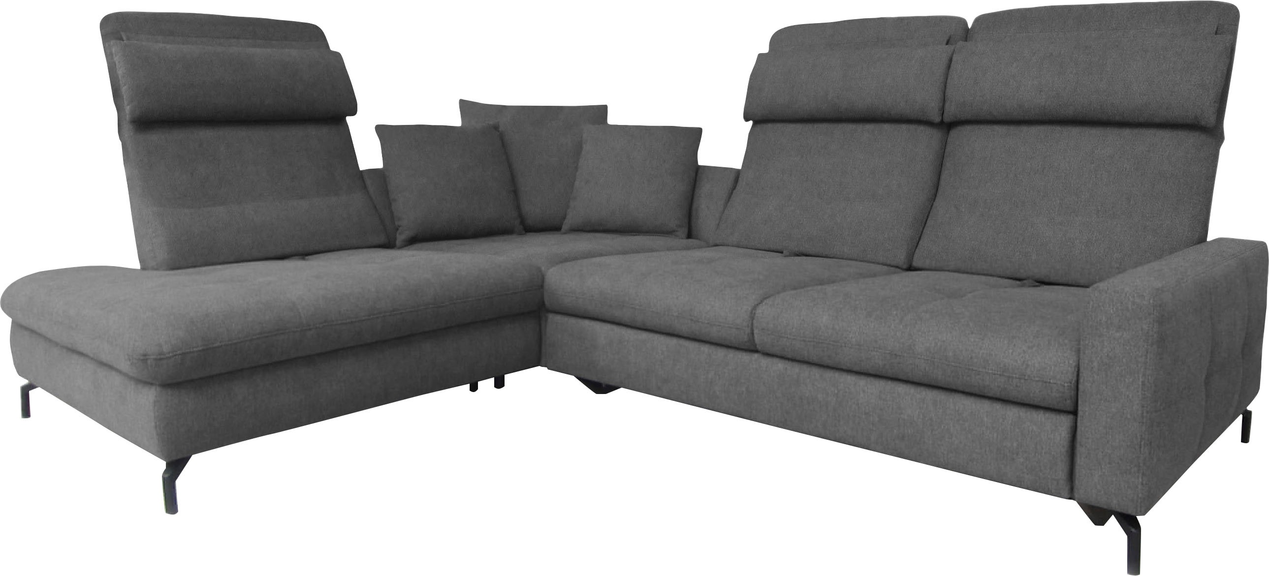 Thumbnail - alina Ecksofa "Louis" Breite 260 cm, Rückenlehnenverstellung, wahlweise mit Bettfunktion