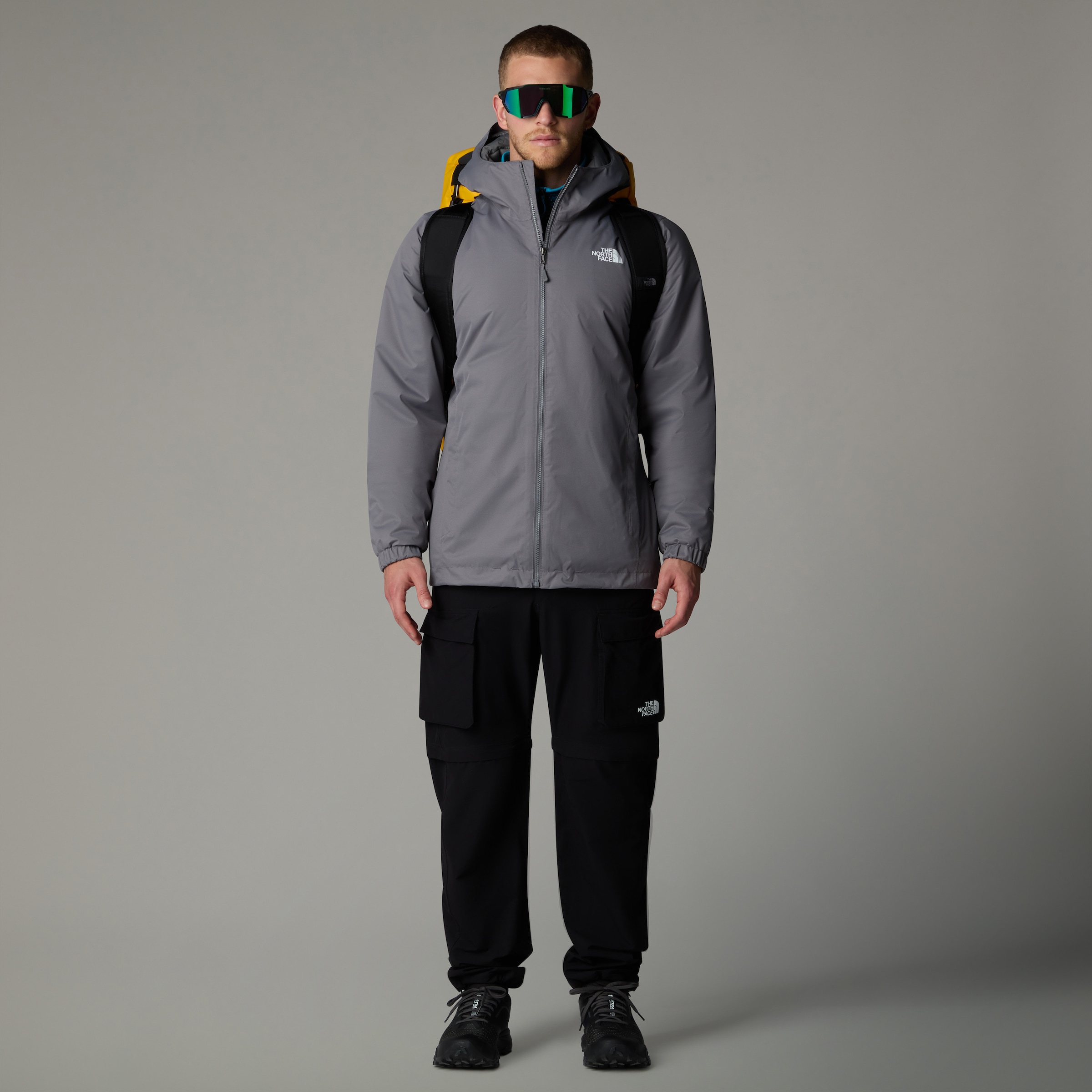 The North Face Funktionsjacke »M QUEST INSULATED JACKET«, (1 St.), mit Kapuze, mit Logodruck