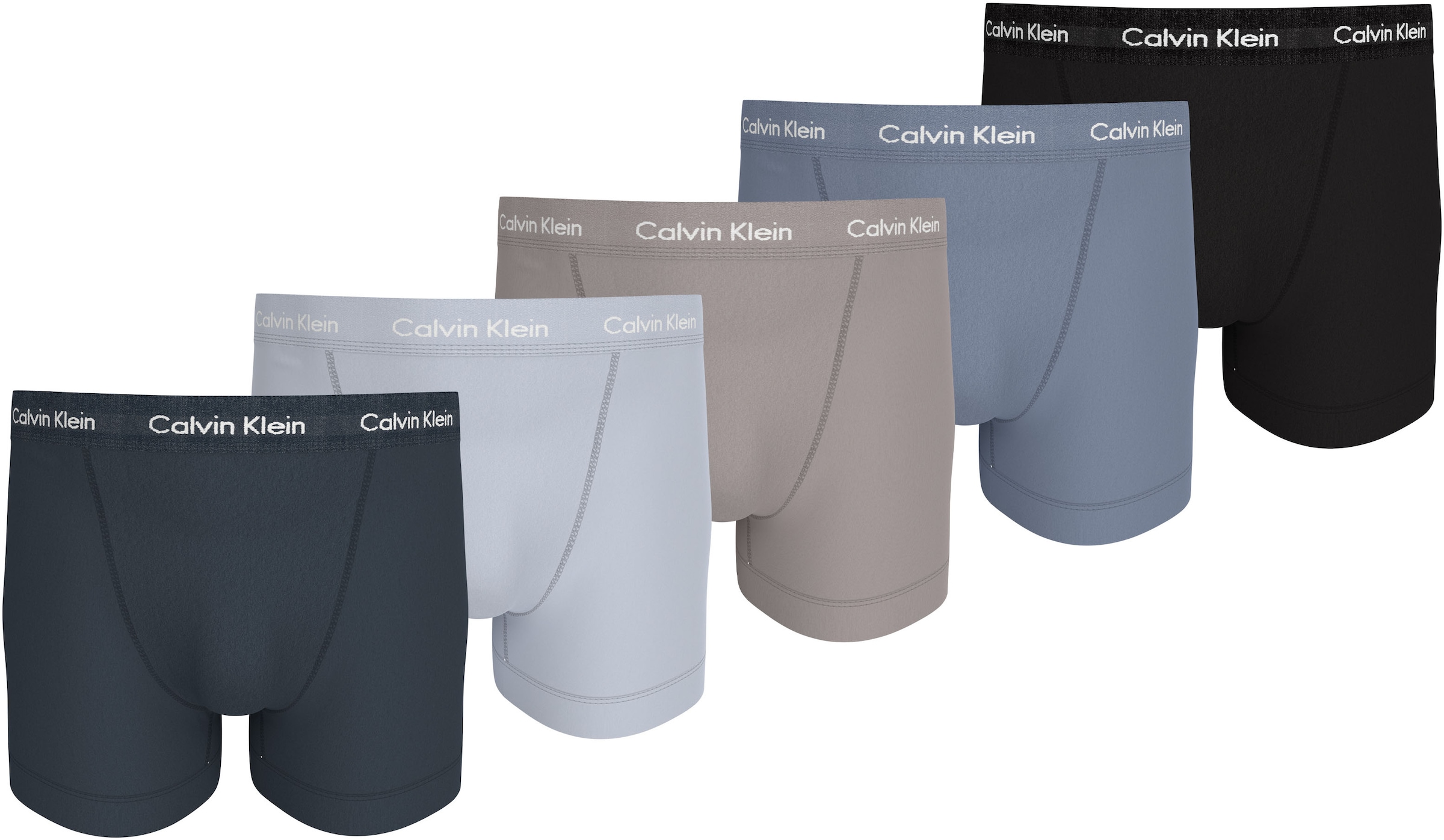 Calvin Klein Underwear Trunk "TRUNK 5PK", (Packung, 5 St., 5er-Pack), mit Logo-Elastikbund