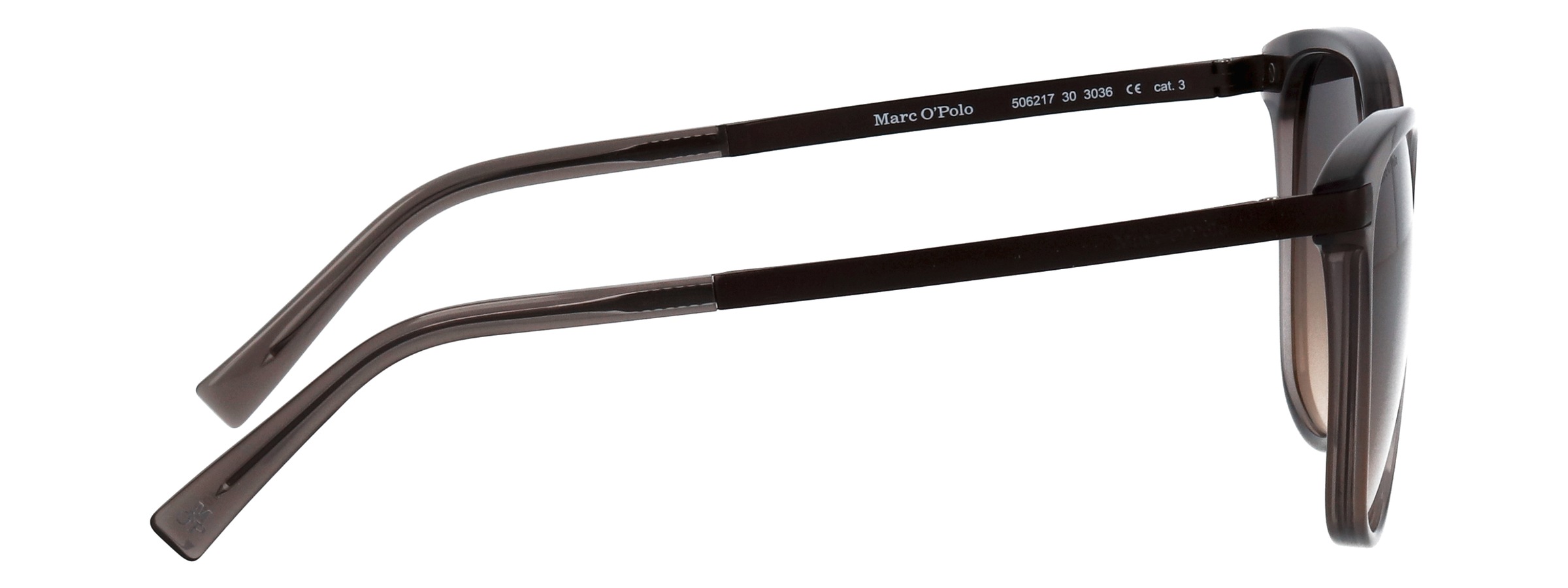 Sonnenbrille MARC O'POLO "Marc O'Polo EYEWEAR Sonnenbrille", Damen, braun (milky graubraun), Sonnenbrillen Sonnenbrille 3