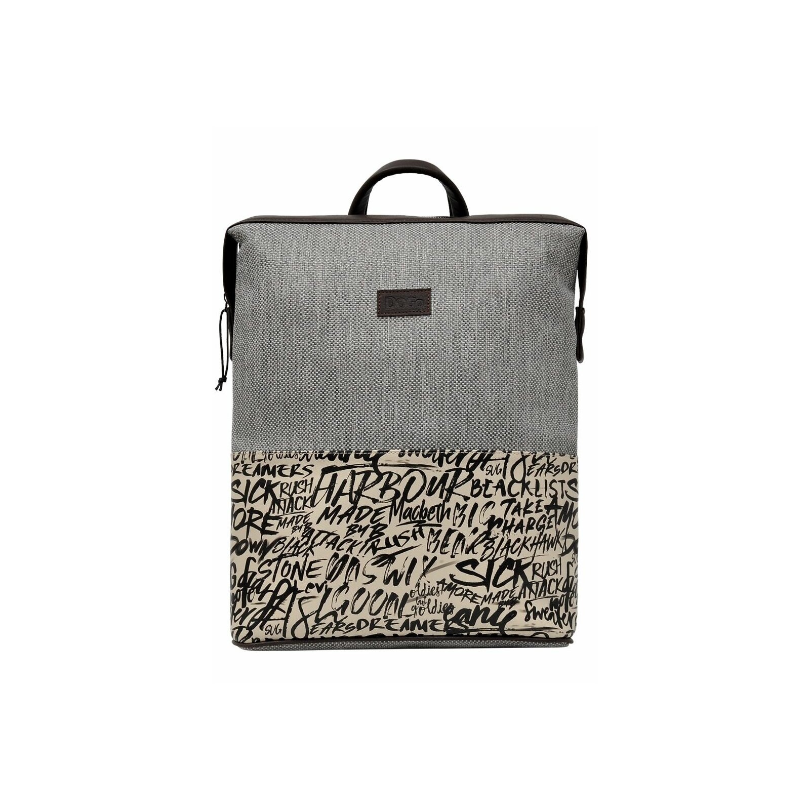 DOGO Laptoptasche »Fonts in Splash«, Vegan