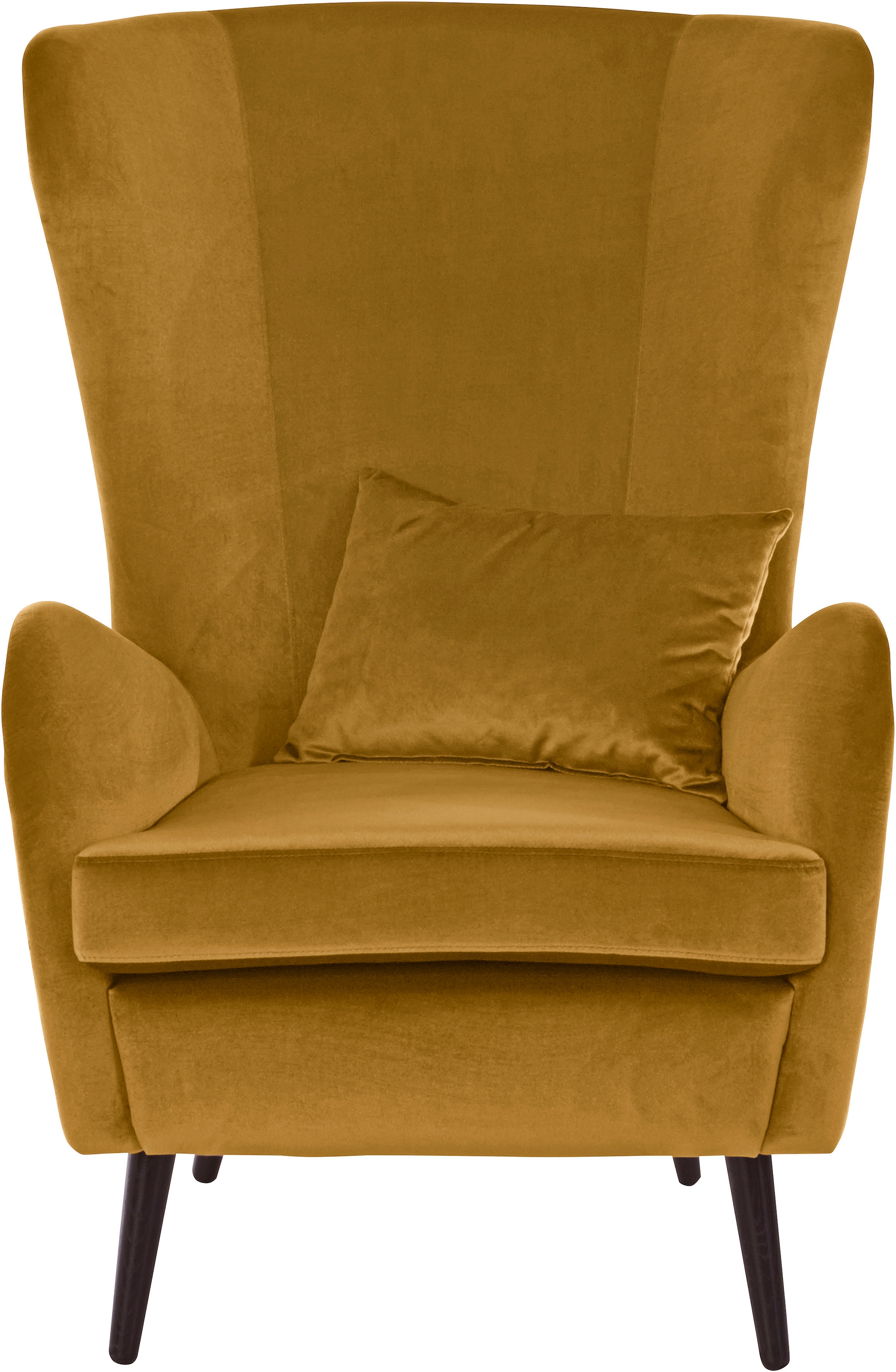 Guido Maria Kretschmer Home&Living Sessel »Sallito«, incl. Hocker, in 6 Bezugsqualitäten, Sessel B/T/H: 76/85/109 cm