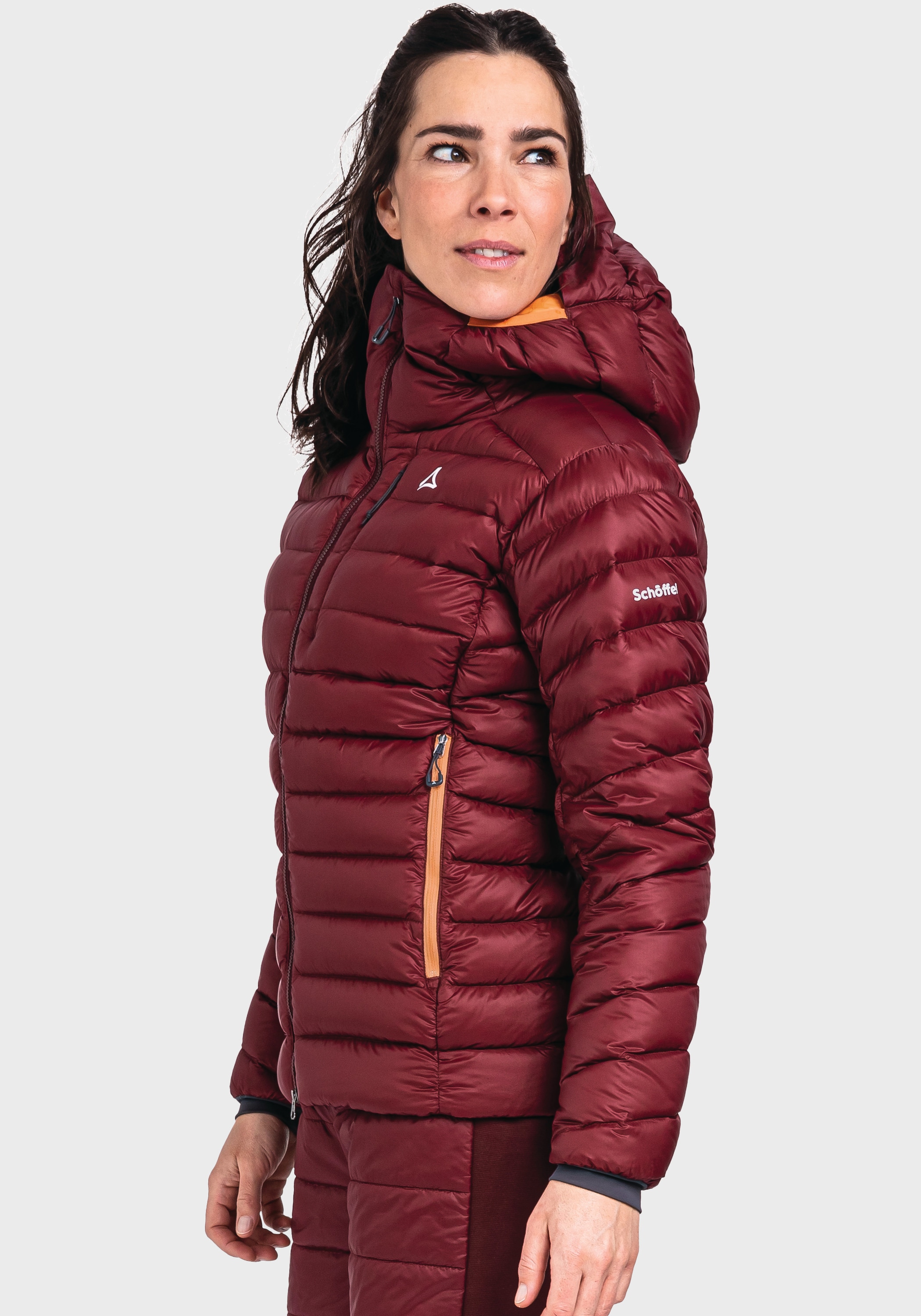 Schöffel Outdoorjacke »Down Jacket Silvretta L«, mit Kapuze