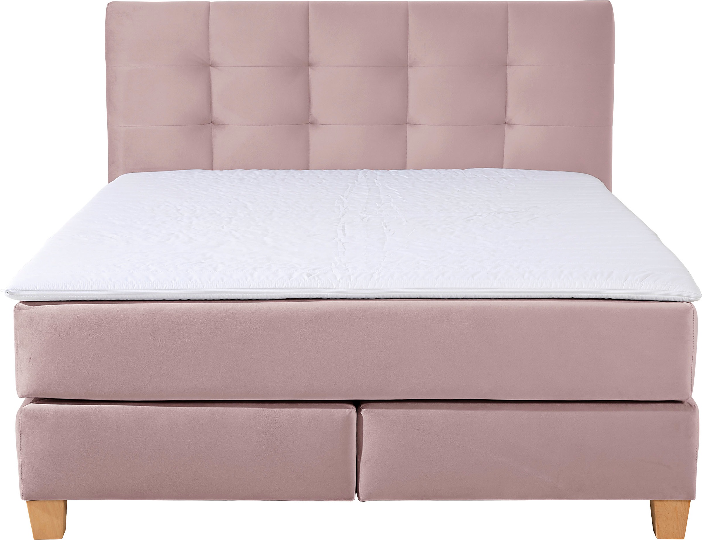 Home affaire Boxspringbett »Moulay«, inkl. Topper, in 3 Härtegraden, TFK auch in Härtegrad 4