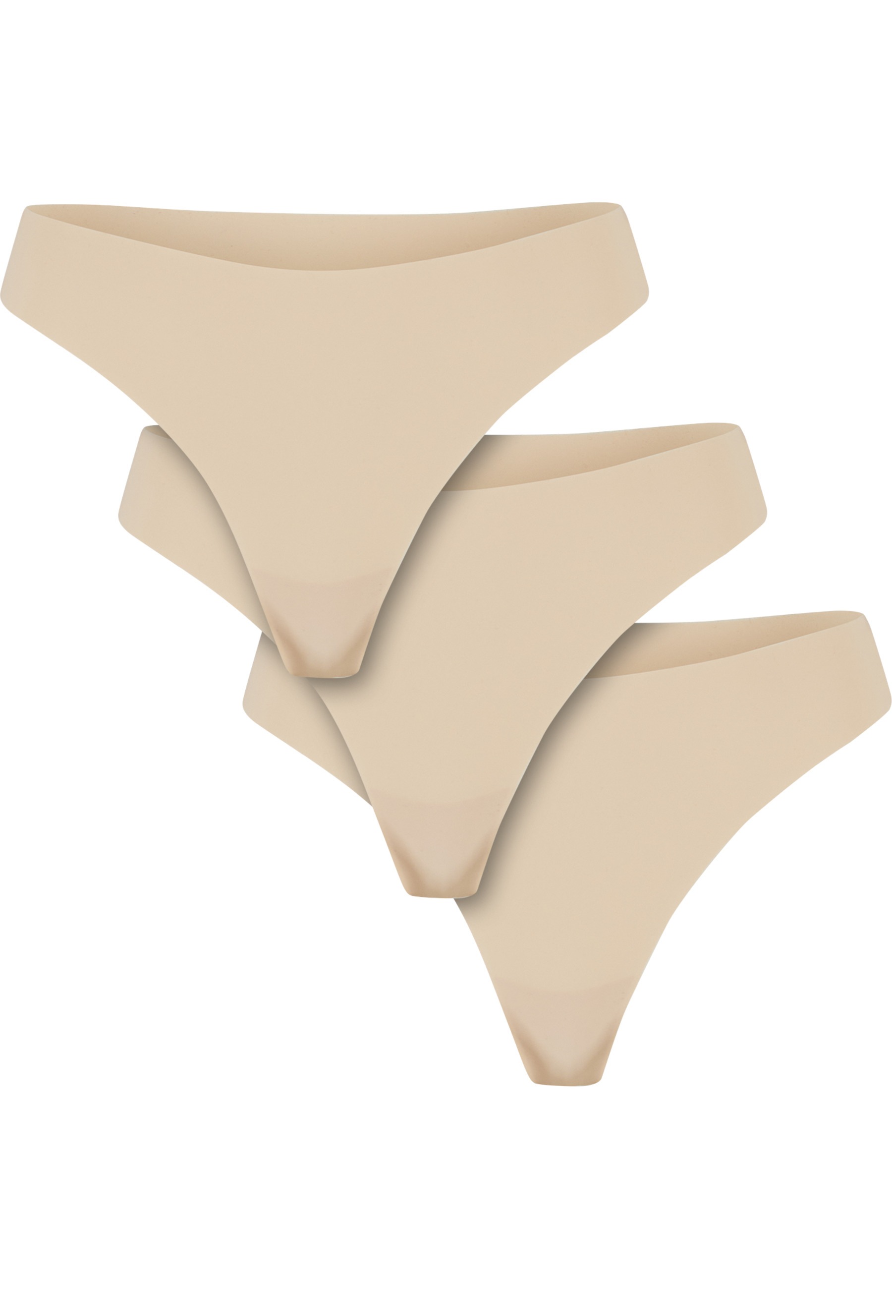 URBAN CLASSICS Panty »Urban Classics Ladies Lasercut Tanga 3-Pack«