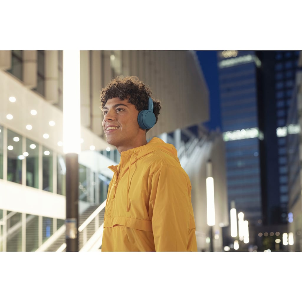 Philips Over-Ear-Kopfhörer »TAH4205«, Bluetooth-A2DP Bluetooth-AVRCP Bluetooth-HFP-HSP, Rauschunterdrückung-integrierte Steuerung für Anrufe und Musik