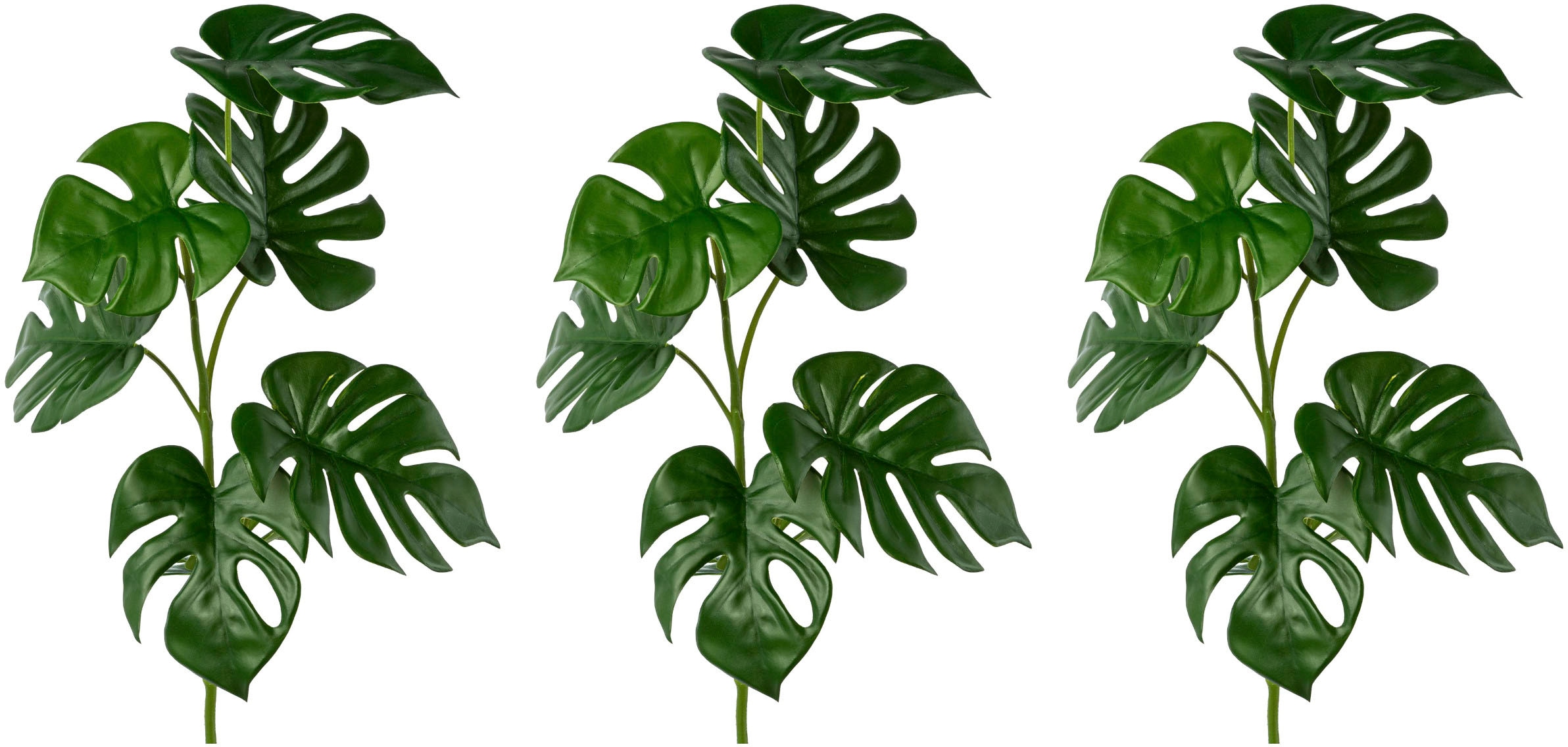 Creativ green Kunstgirlande »Split-Philodendron-Zweig«