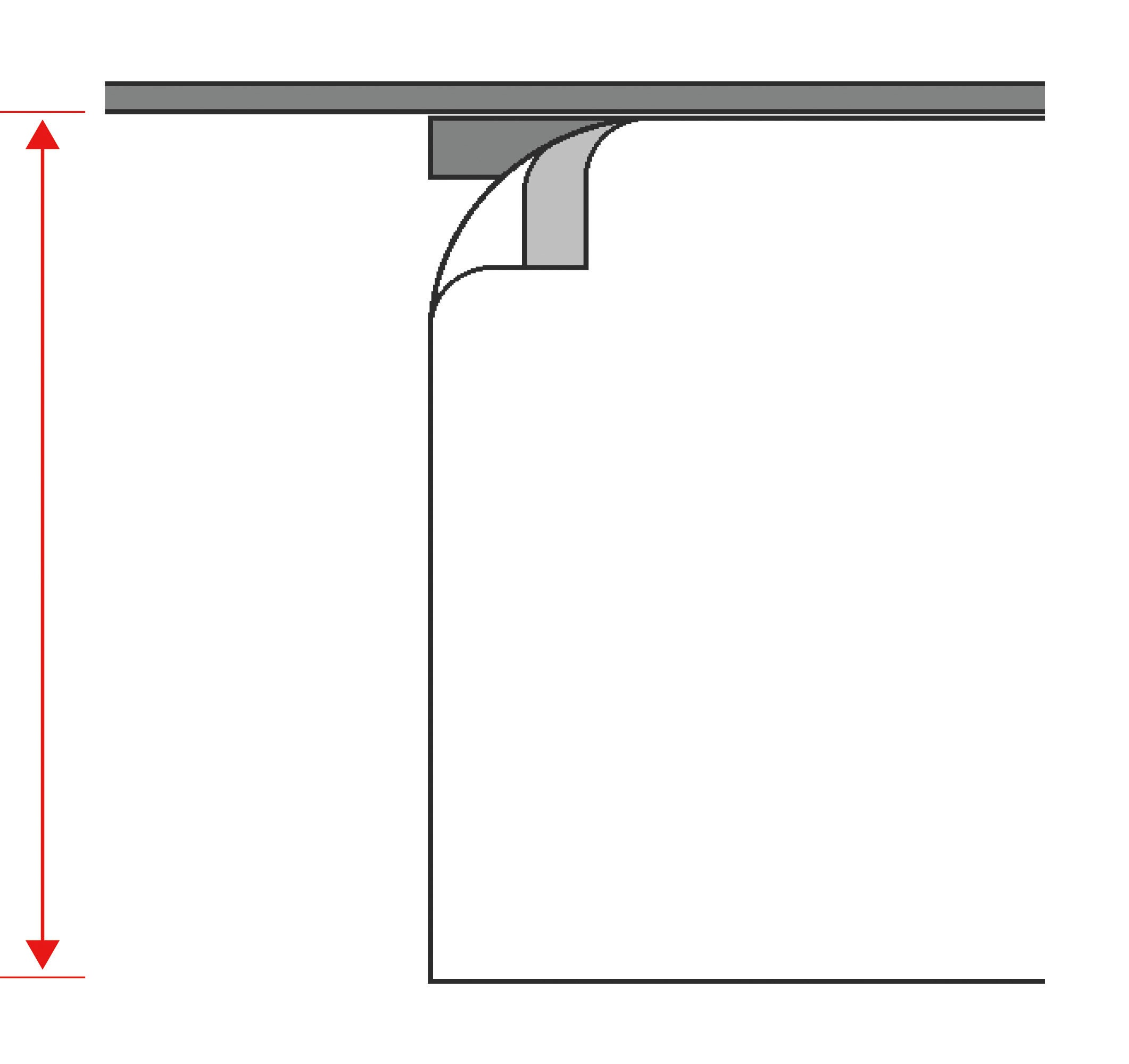 Neutex for you! Schiebegardine »Senso«, (1 St.), HxB: 245x60