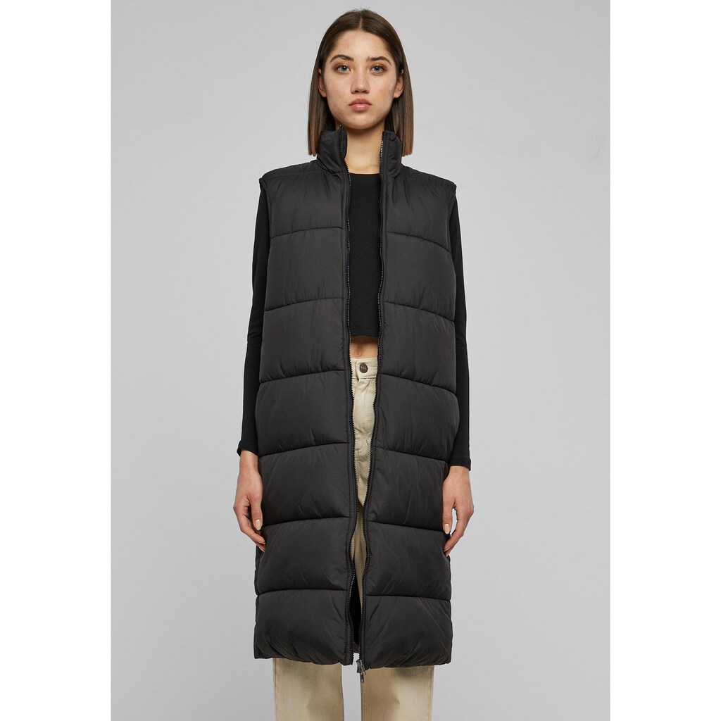 URBAN CLASSICS Steppweste »Urban Classics Damen Ladies Long Puffer Vest«