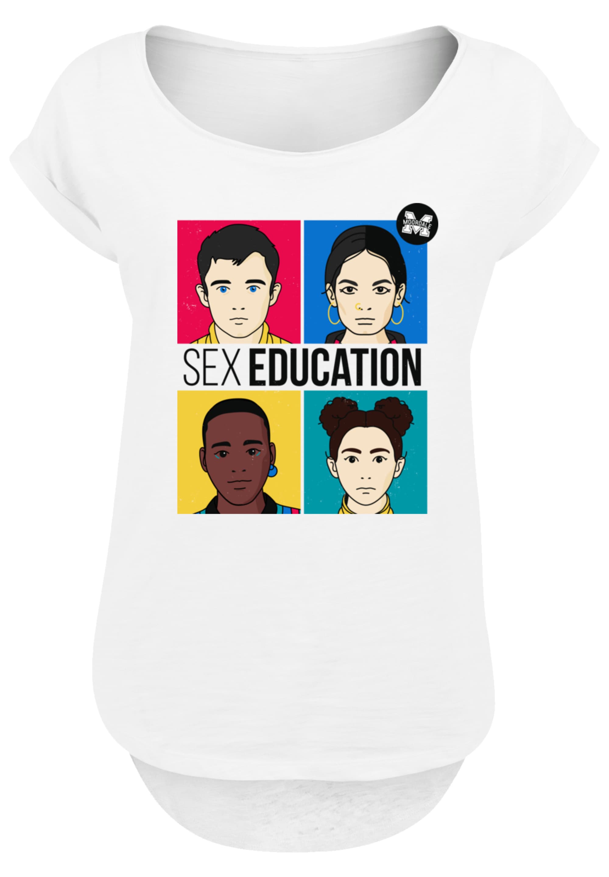 F4NT4STIC T-Shirt "Sex Education Teen Illustrated Netflix TV Series", Premi günstig online kaufen