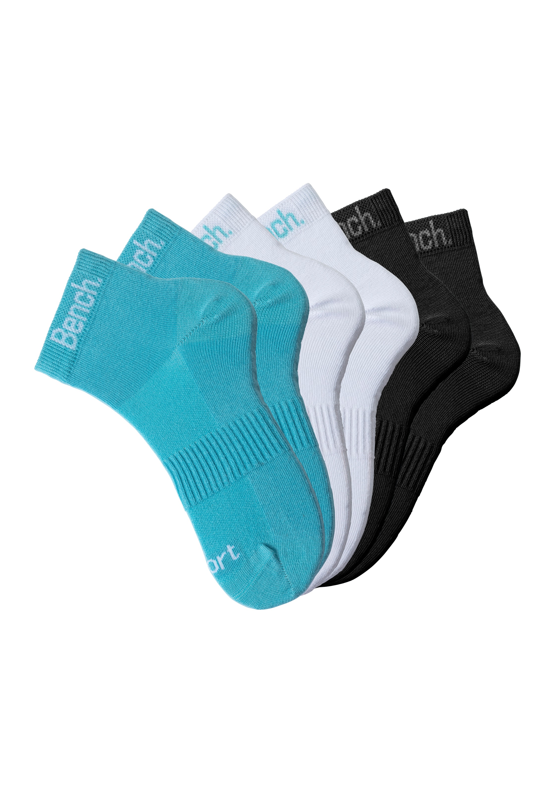 Bench. Sportsocken Packung, 6 Paar tlg. mit antibakterieller Feuchtigkeitsr günstig online kaufen