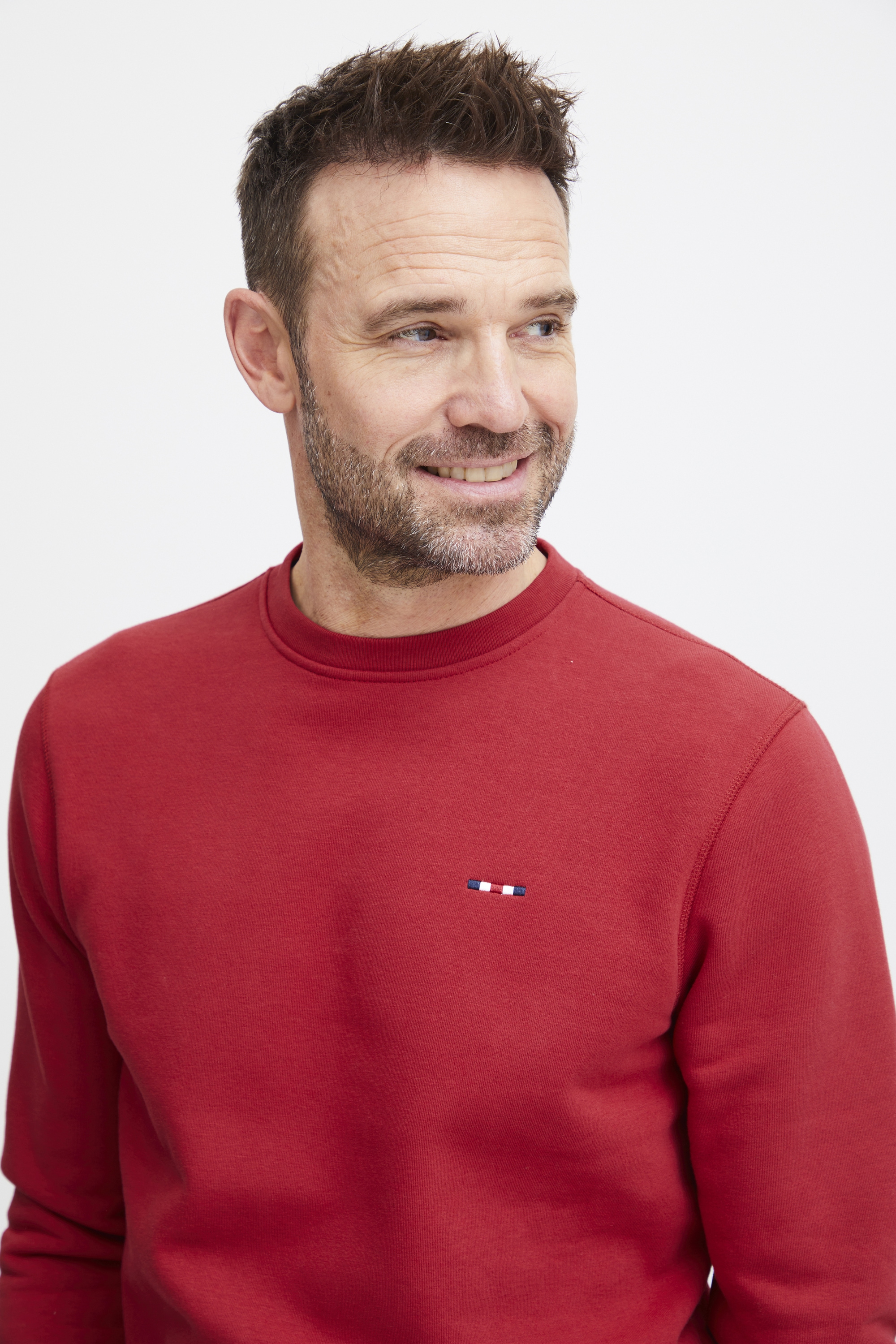 FQ1924 Rundhalspullover »Rundhalspullover FQWILLIAM crew neck logo sweat«