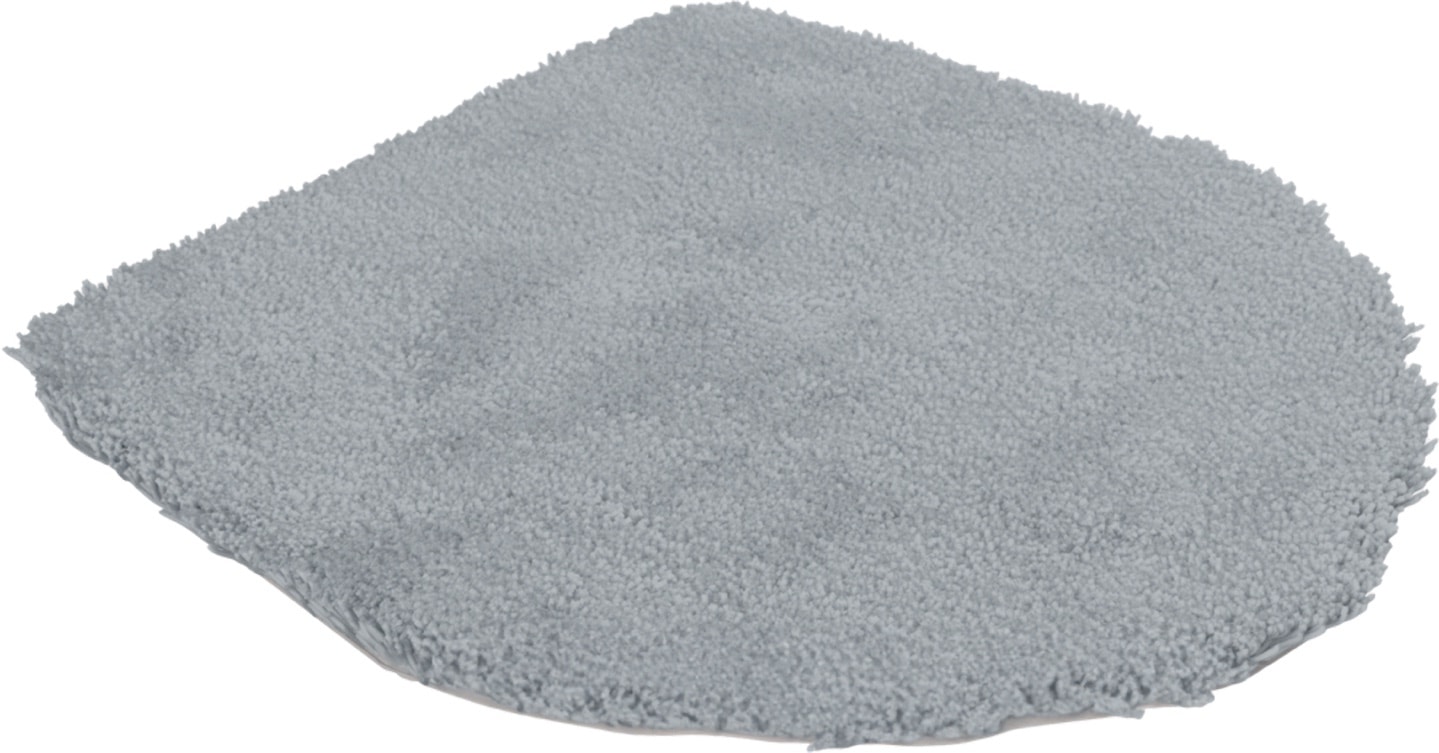 Batex Badematte "Deckel Batex" Höhe 15 mm rutschhemmend beschichtet fußbodenheizungsgeeignet extra weiches und pflegeleichtes Garn