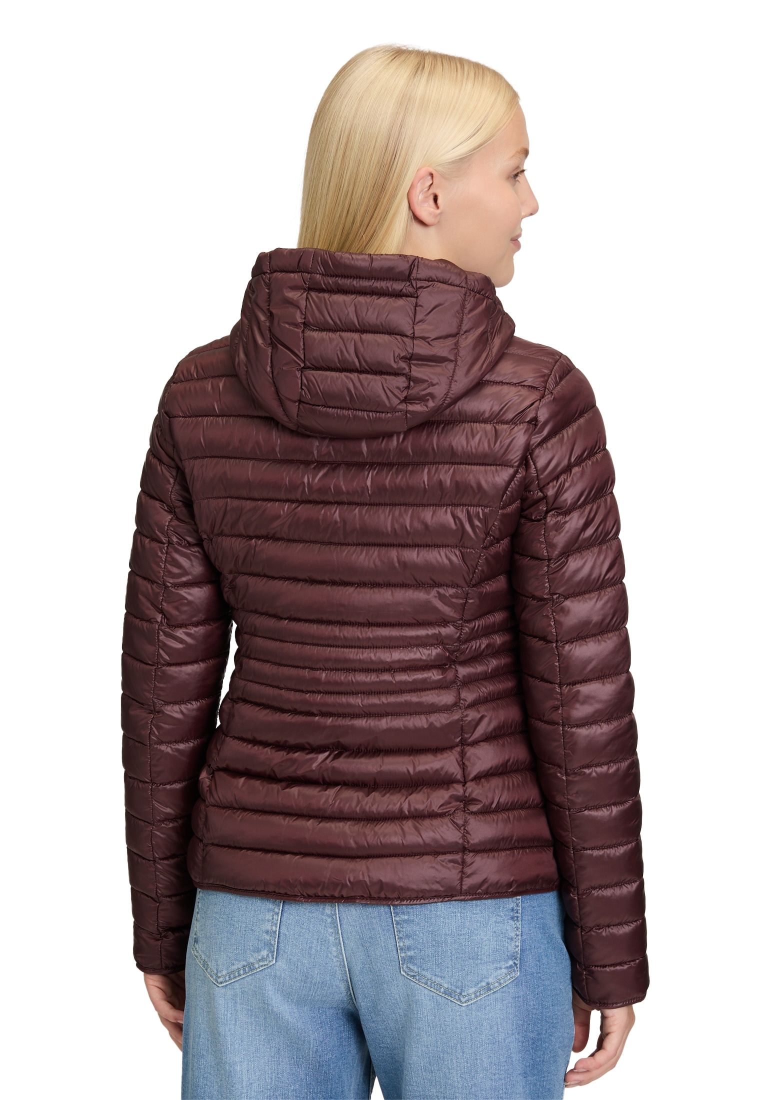 Cartoon Steppjacke »Cartoon Damen Steppjacke mit Reißverschlusstaschen«, mit Kapuze