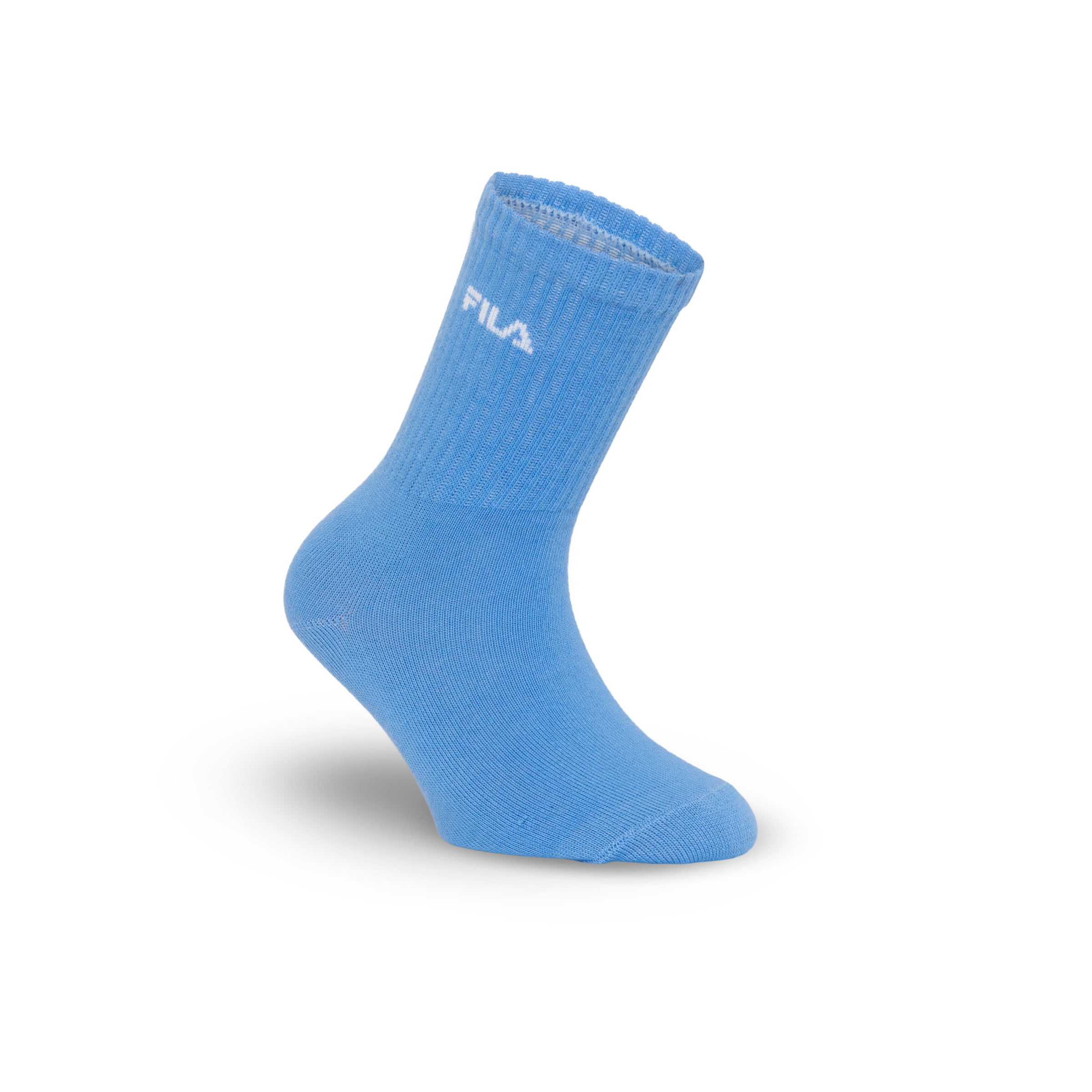 Fila Socken 6 Paar tlg. breites Rippenbündchen, Cotton-Mix, Unisex