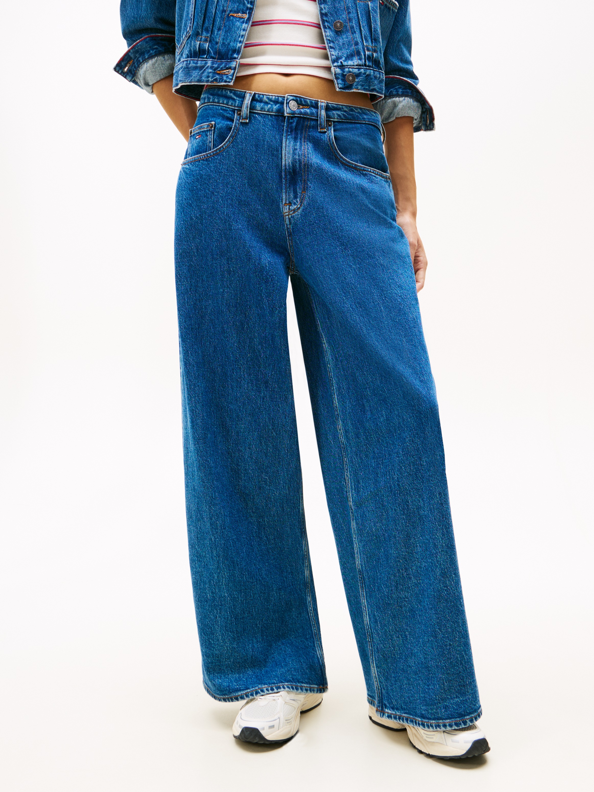 Tommy Jeans Loose-fit-Jeans "CHARLIE MR LOOSE WIDE BI4139" günstig online kaufen