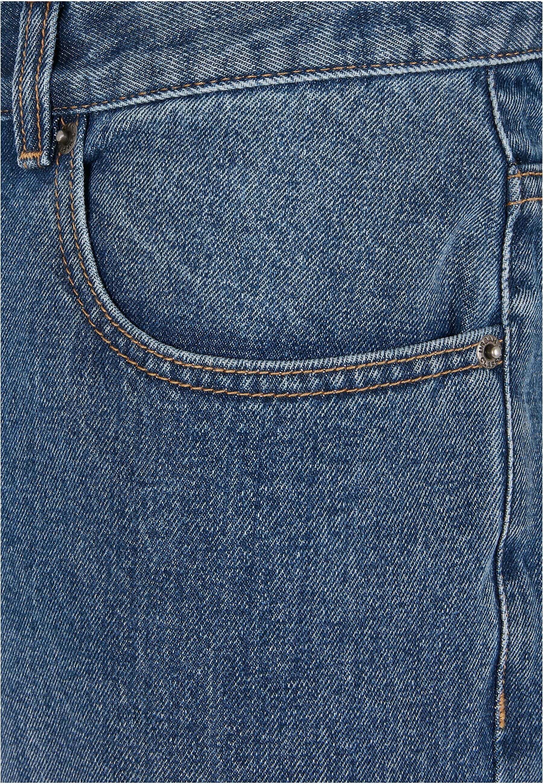 URBAN CLASSICS Bequeme Jeans »Urban Classics Herren Straight Slit Jeans«, (1 tlg.)