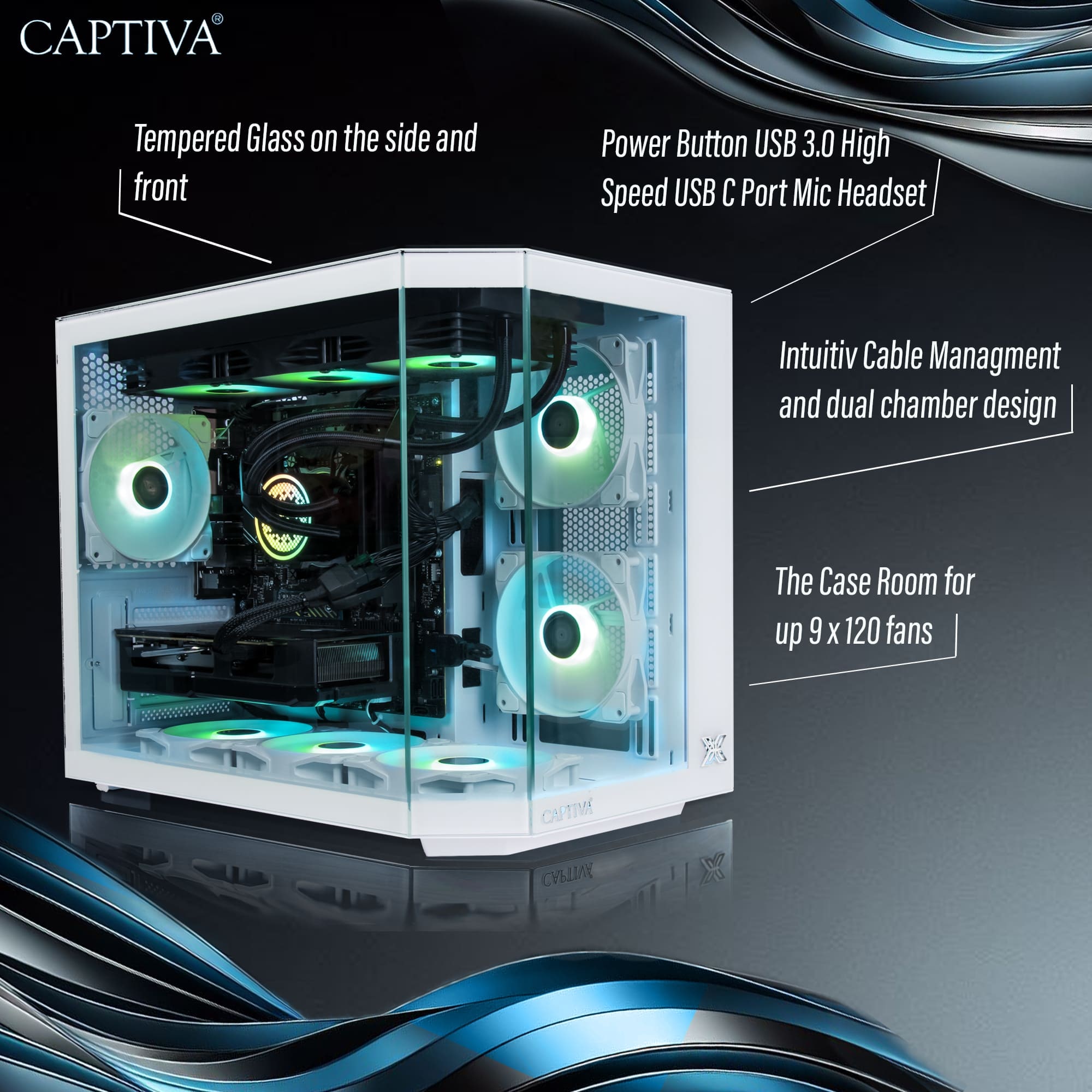 CAPTIVA Gaming-PC »Advanced Gaming R92-640«
