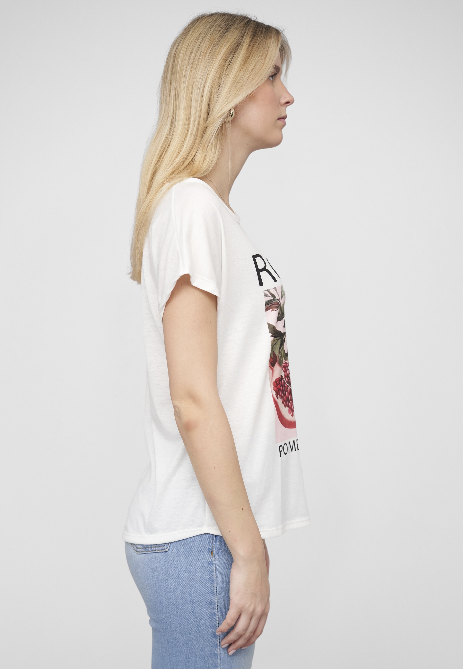 CLOUD 5IVE T-Shirt »CLOUD 5IVE Cloud 5ive T-Shirt Pomegranate Print« 1 Stk.