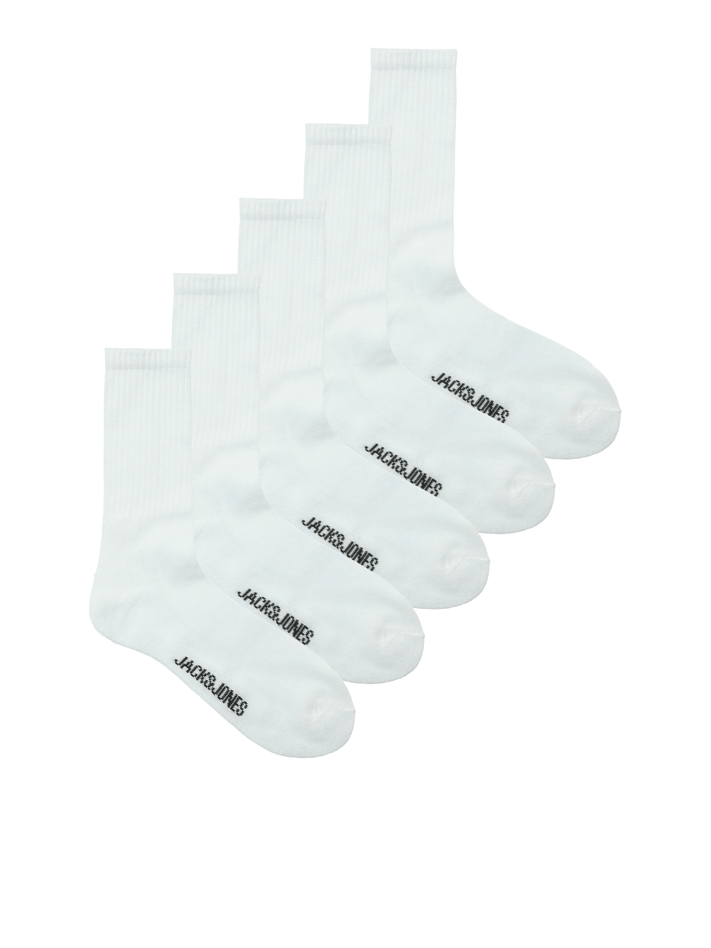 Jack & Jones Tennissocken "JACREGEN TENNIS SOCK 5 PACK NOOS", (Packung, 5 P günstig online kaufen