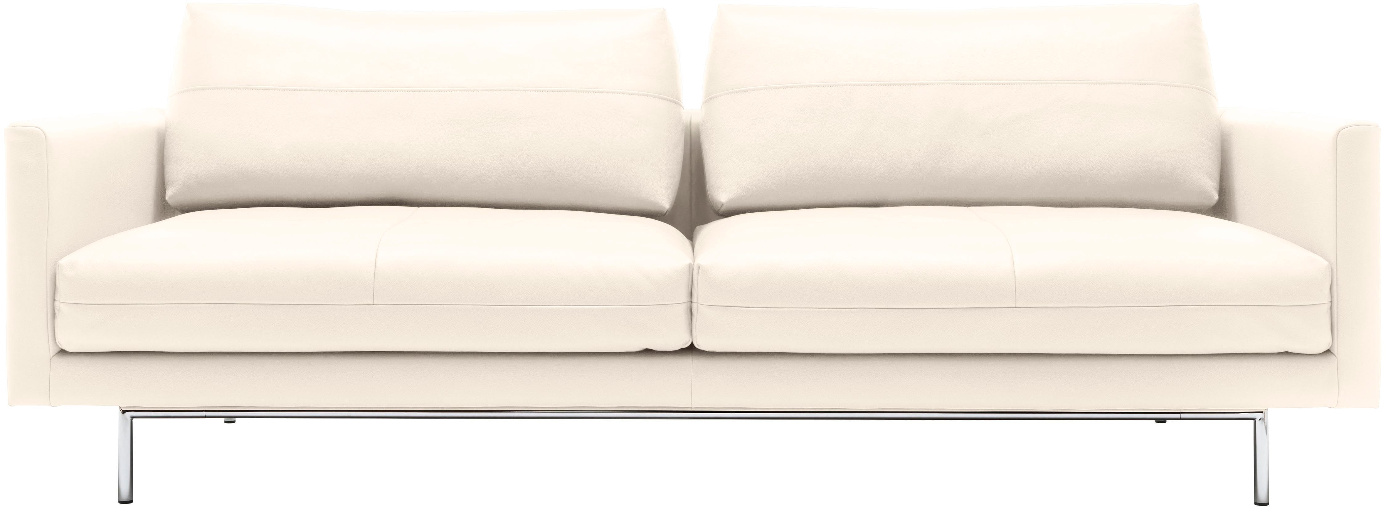 Creation BY ROLF BENZ 3-Sitzer "CR.414, Designsofa, edles Sofa, Loungesofa, Ledersofa, klares Design" aus Leder oder Chenille, erstklassiger Sitzkomfort, legere Polsterung