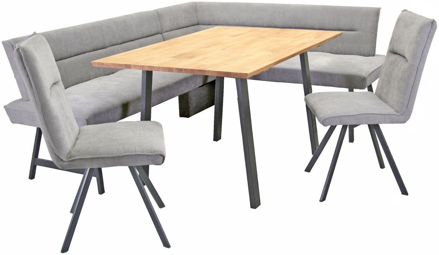 OTTO home Eckbankgruppe "Sava" Set, 4 Stk. tlg. Eckbank mit Wellenfederung günstig online kaufen