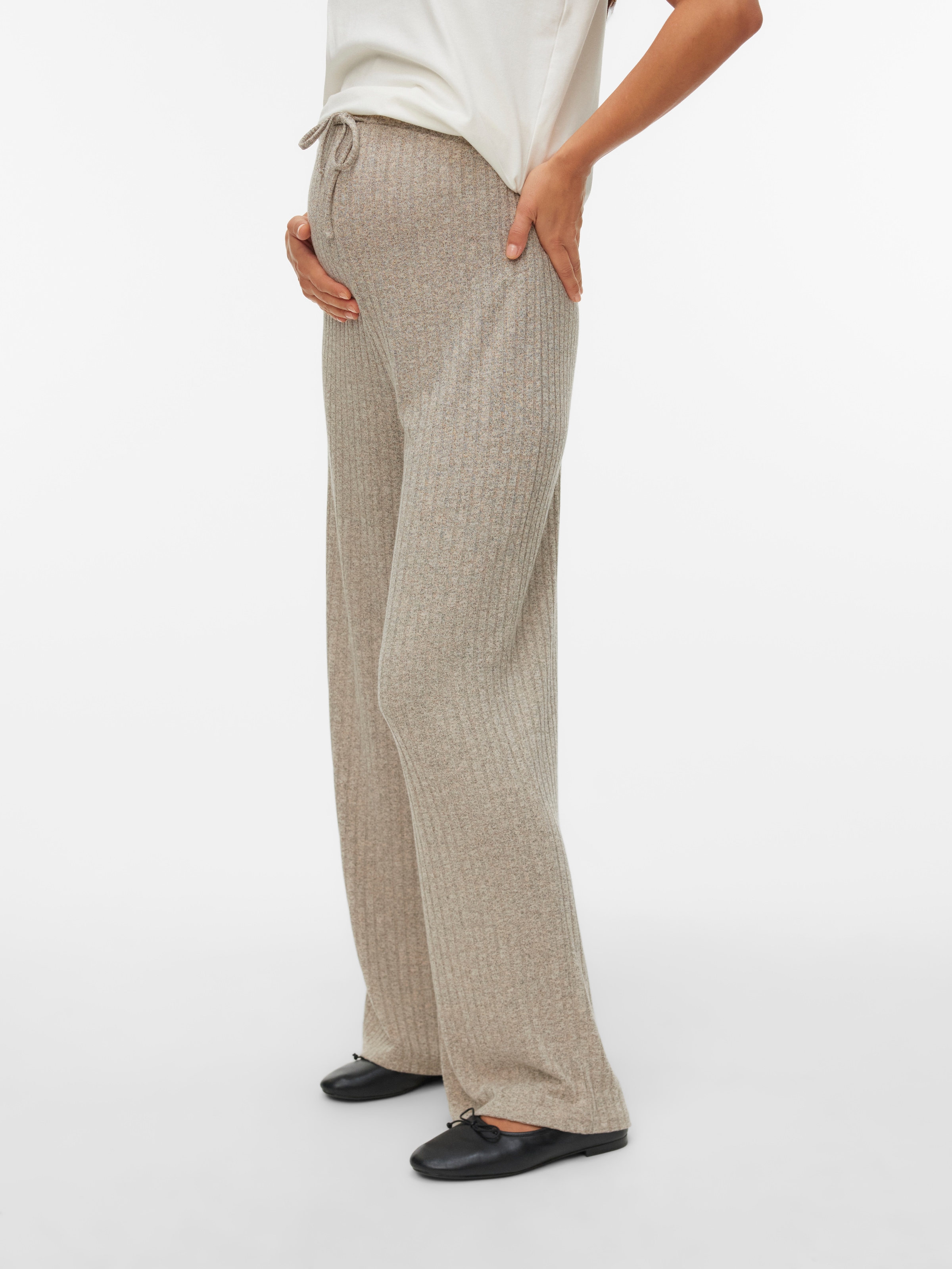 Mamalicious Umstandshose "MLPAMMIE WIDE JRS PANTS HW NOOS" günstig online kaufen