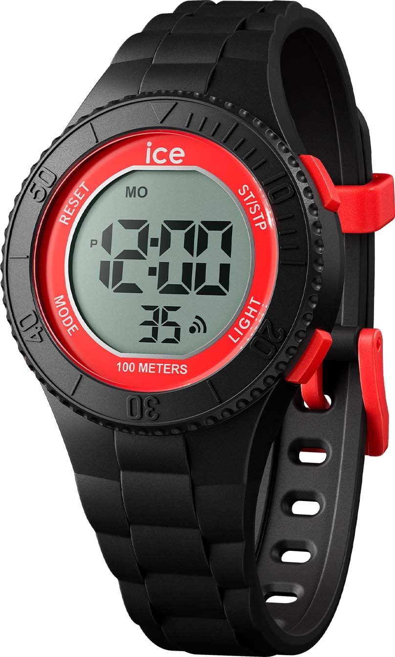 spider digit | 021007« Digitaluhr S, Black »ICE BAUR ice-watch