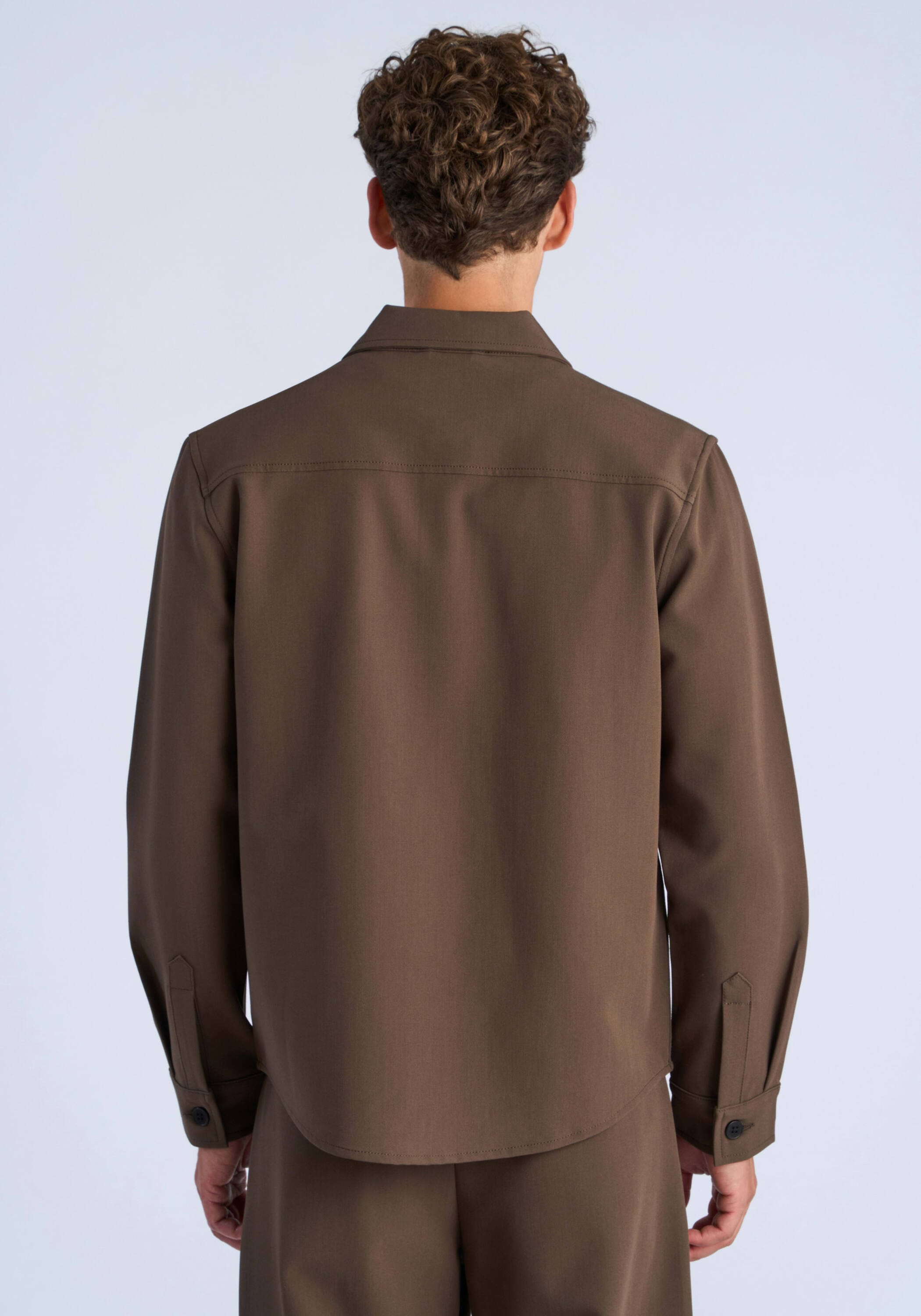 LINDBERGH Outdoorhemd »Hemdjacke Regular Fit, Cropped«