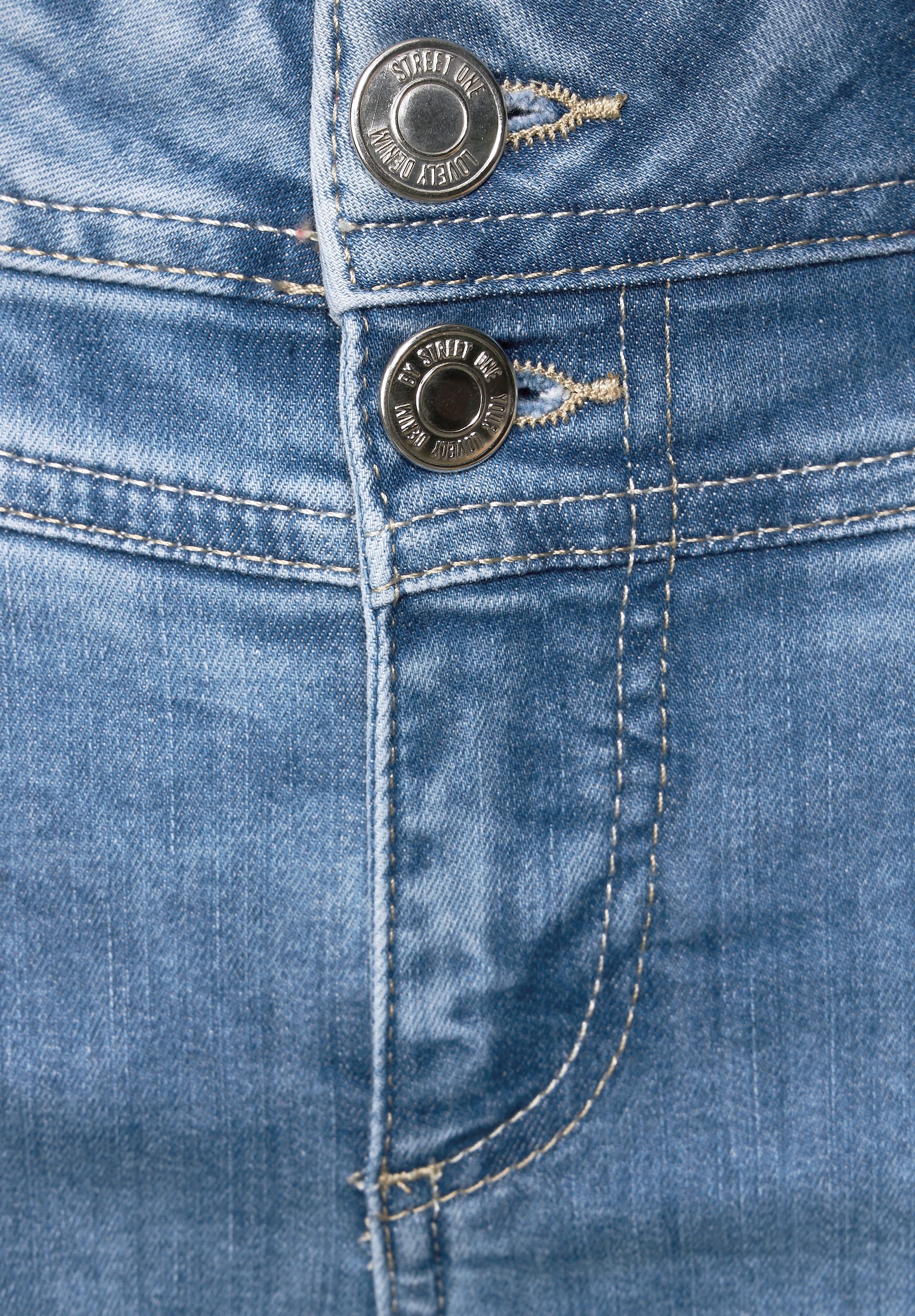 STREET ONE Slim-fit-Jeans, 4-Pocket Style