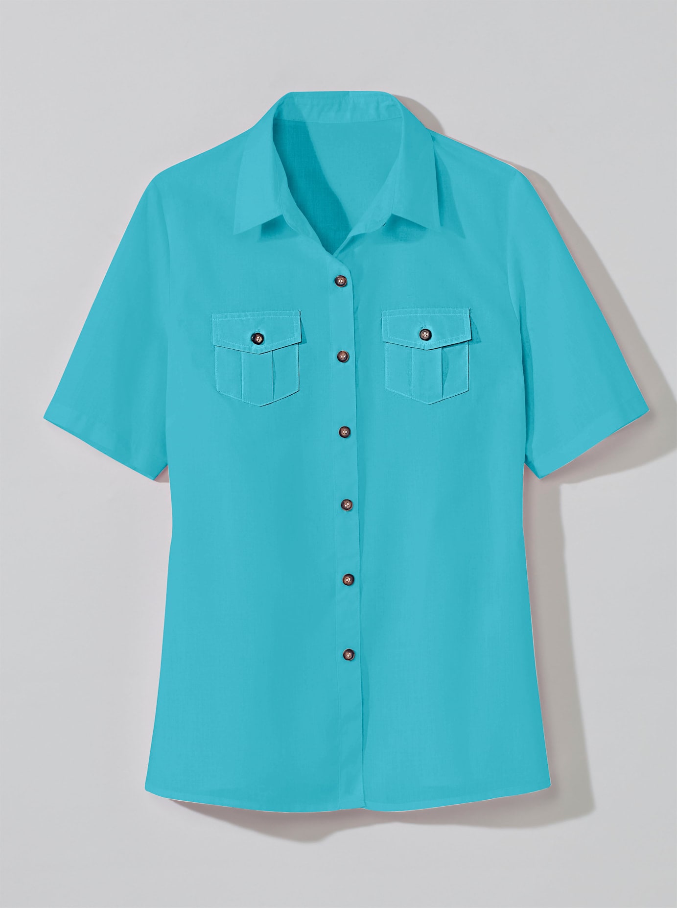 Classic Basics Kurzarmbluse