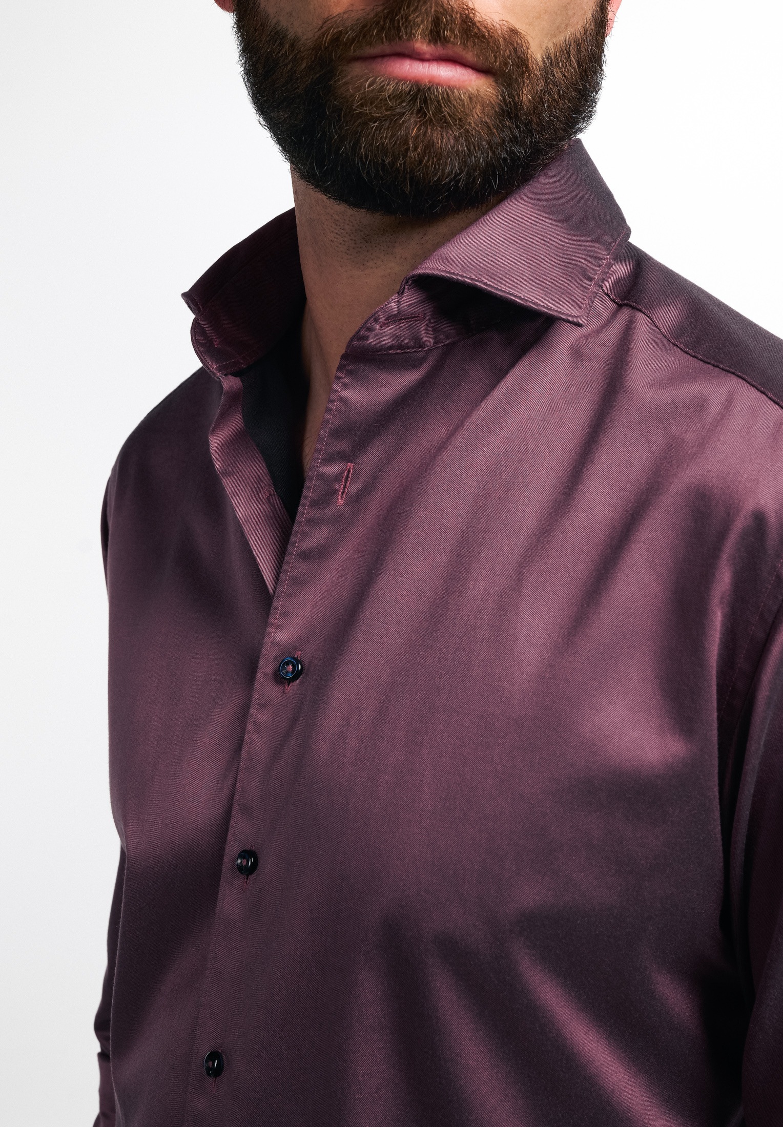 Eterna Langarmhemd »MODERN FIT«, EASY IRON (bügelleicht)