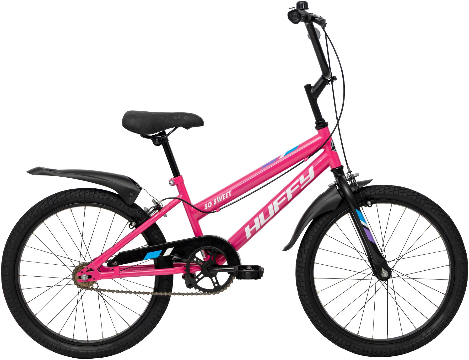 HUFFY Kinderfahrrad "So Sweet", 28cm, 20 Zoll (50,80cm) hinten: 20 Zoll (50,80cm)rosa, Fahrräder