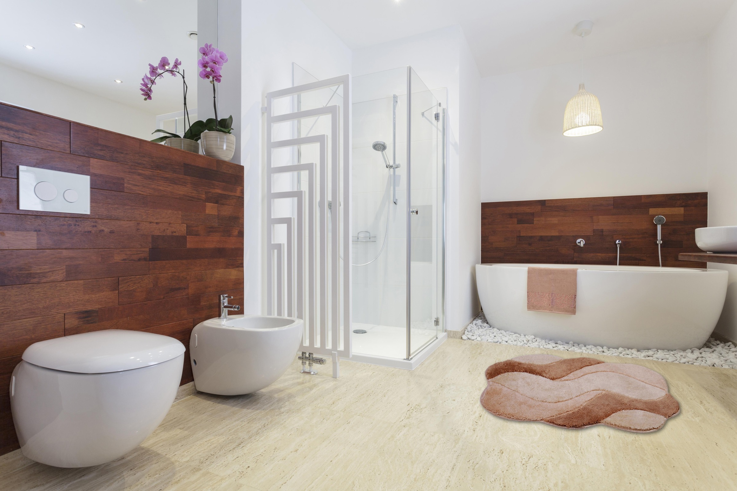 Grund Badematte "Carmen" Höhe 24 mm fußbodenheizungsgeeignet  schnell trock günstig online kaufen