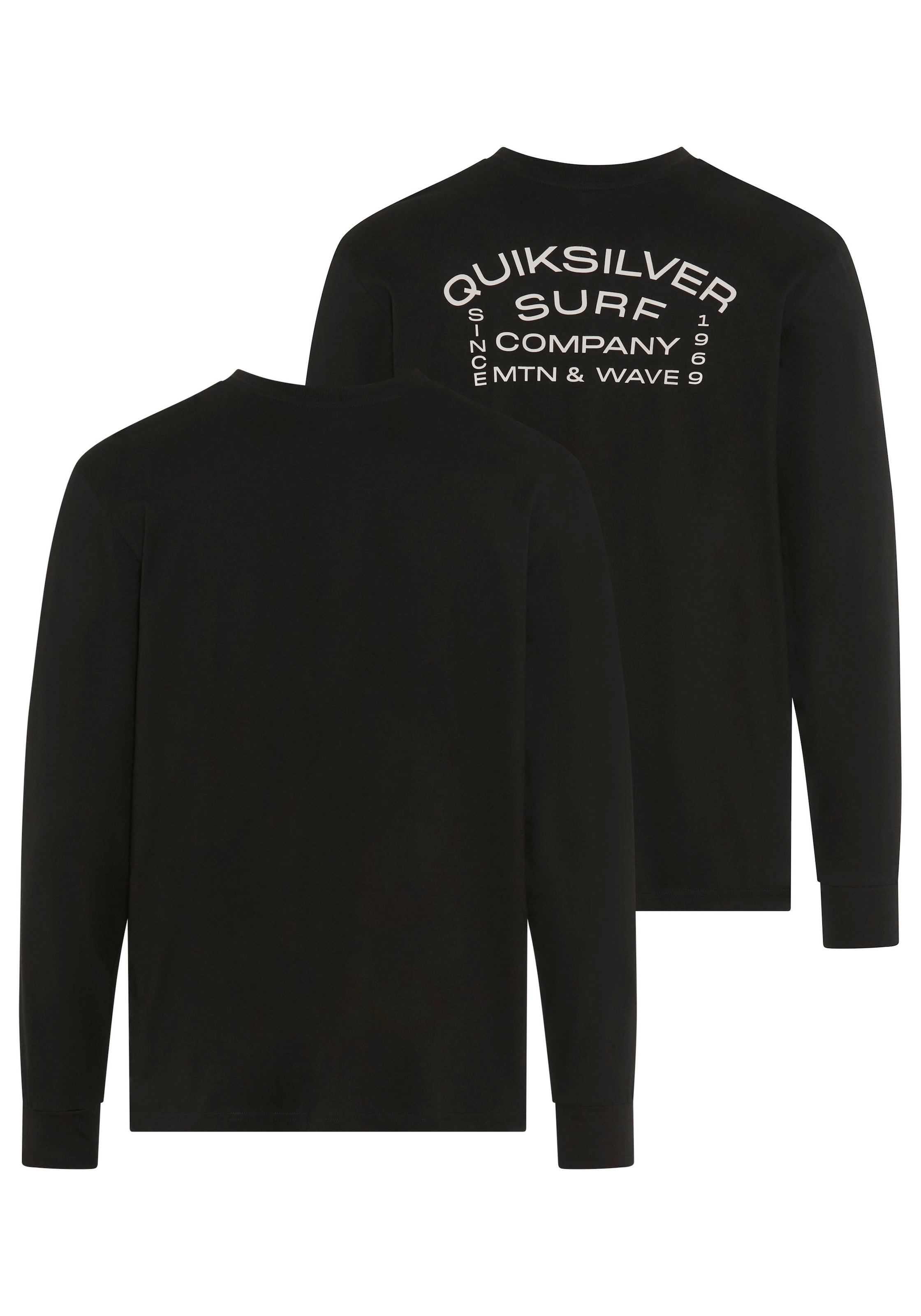 Quiksilver Longsleeve »SURF LOCK UP OMNI LS PACK« 2 Doppelpack mit 2 Teilen, Langarm-Design, aus Baumwolle
