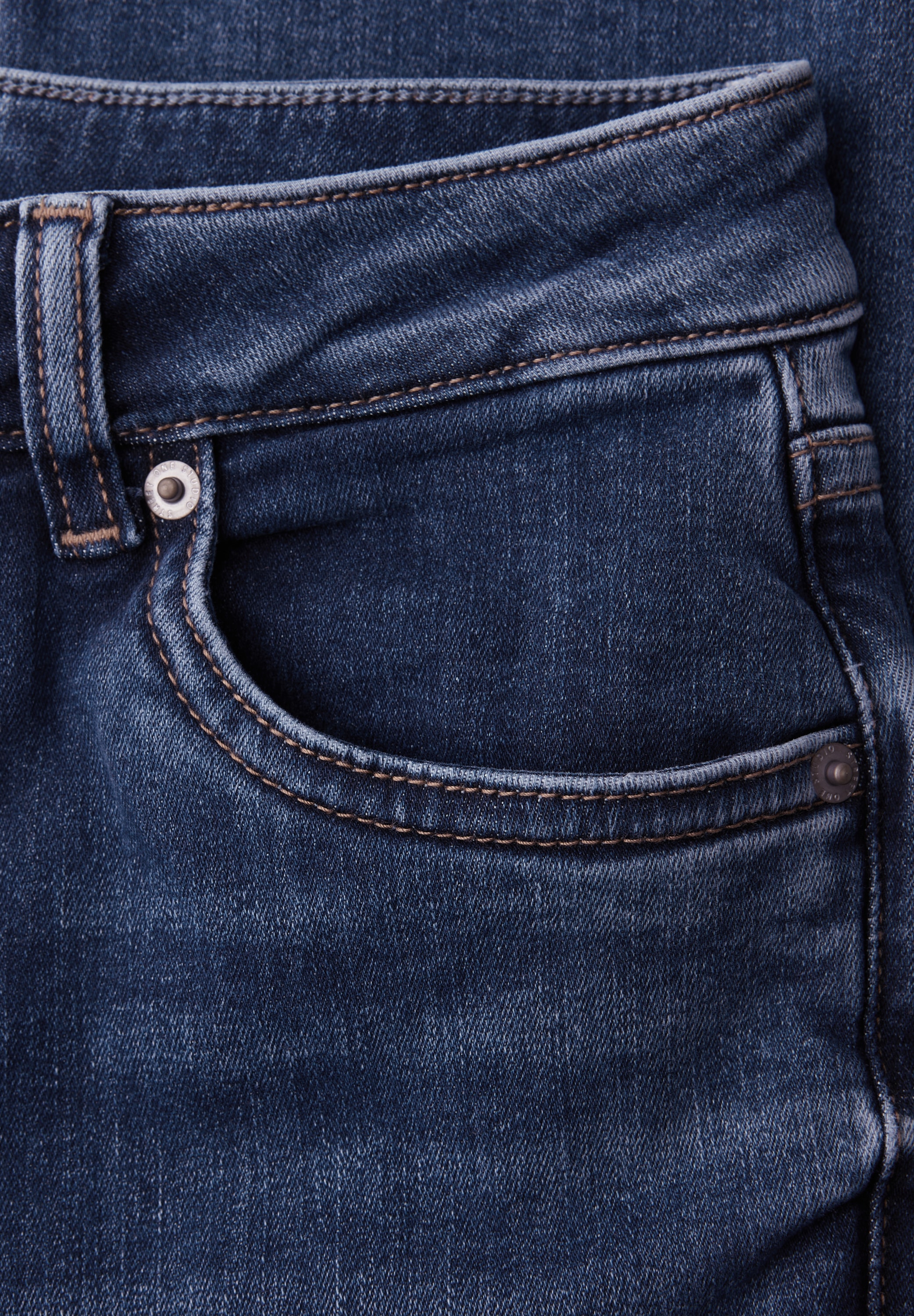 STREET ONE STUDIO Skinny-fit-Jeans Middle Waist